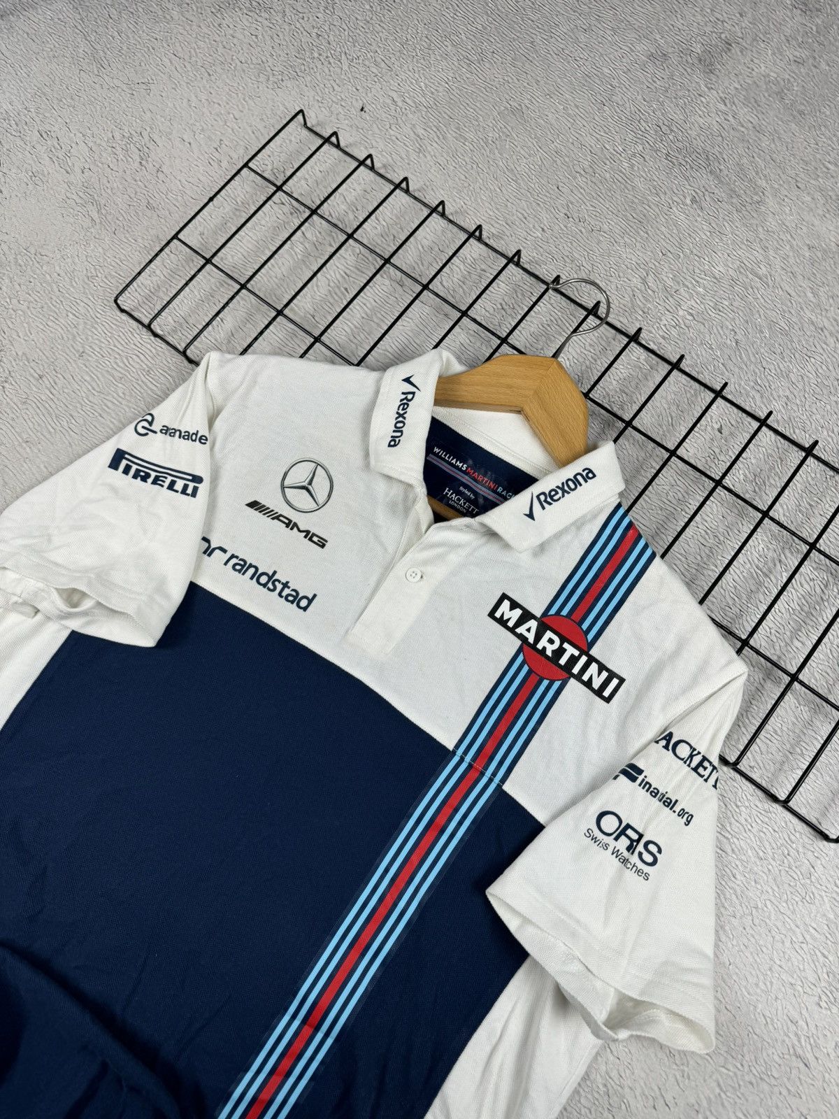 Formula 1 × Hackett × Mercedes-Benz Williams Martini Racing Team Hackett F-1 Mercedes Benz L sz Size US L / EU 52-54 / 3 - 5 Thumbnail