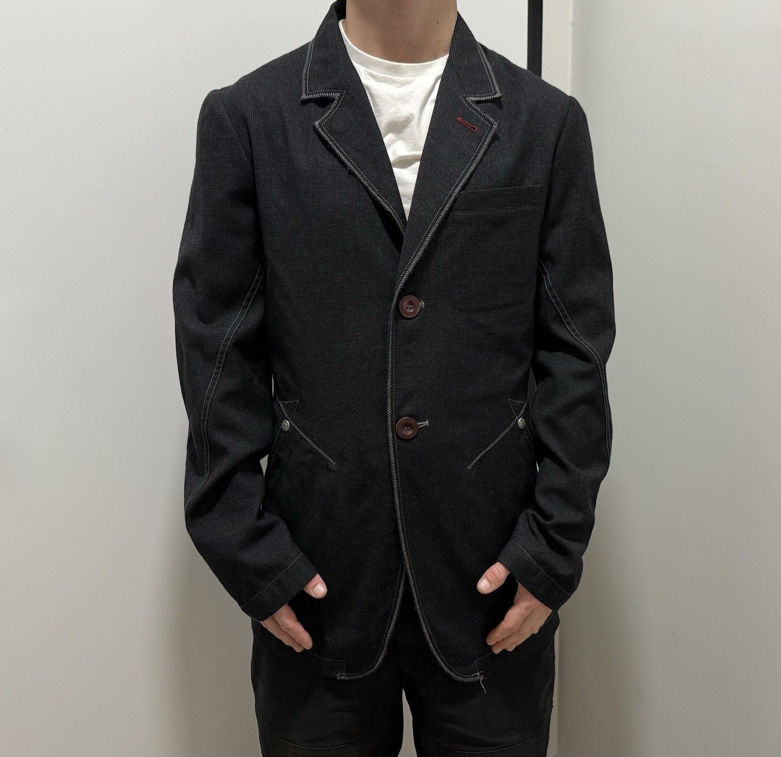 Marithe + Francois Girbaud DDP Marithe Francois Girbaud Wool Women`s Blazer size XL Size XL / US 12-14 / IT 48-50 - 1 Thumbnail