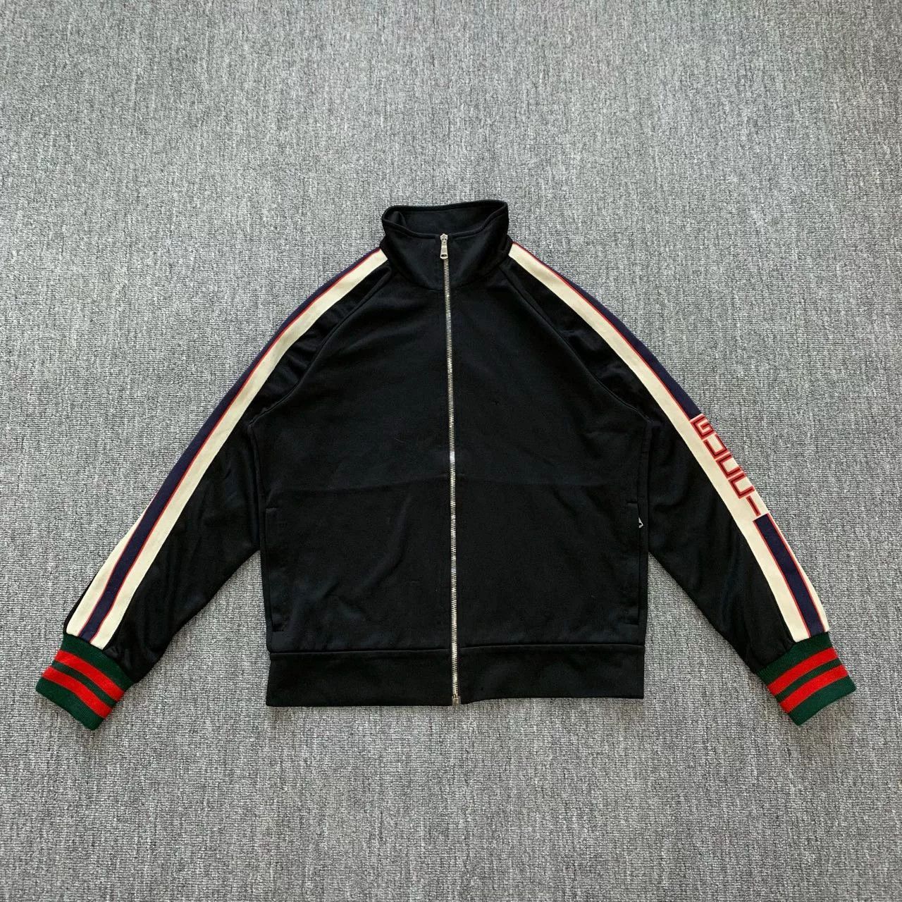 Gucci Gucci Black Side Logo Jacket XS Size US XS / EU 42 / 0 - 1 Thumbnail