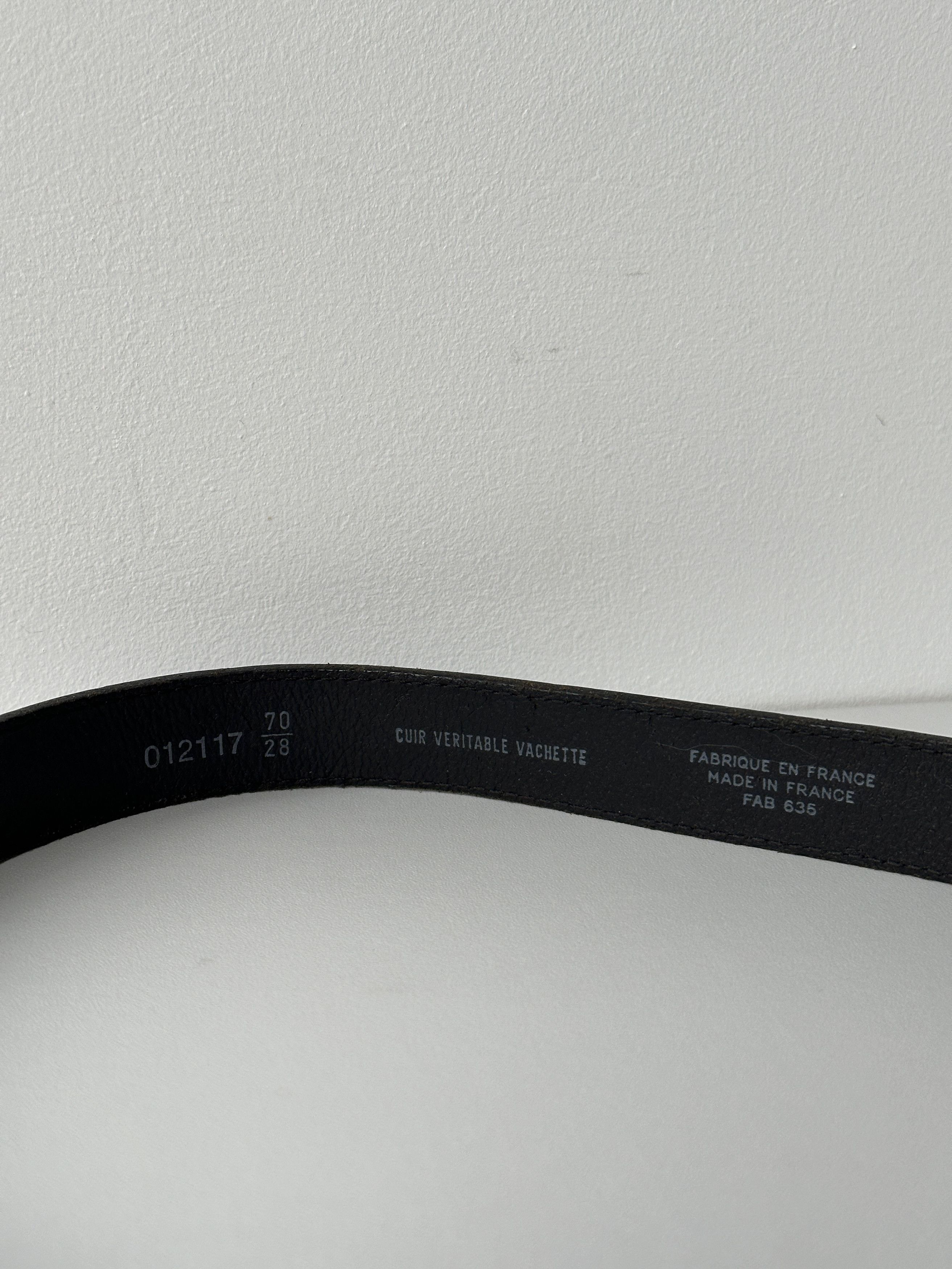 Christian Dior Monsieur Christian Dior Monsieur Leather Belt Size ONE SIZE - 2 Thumbnail