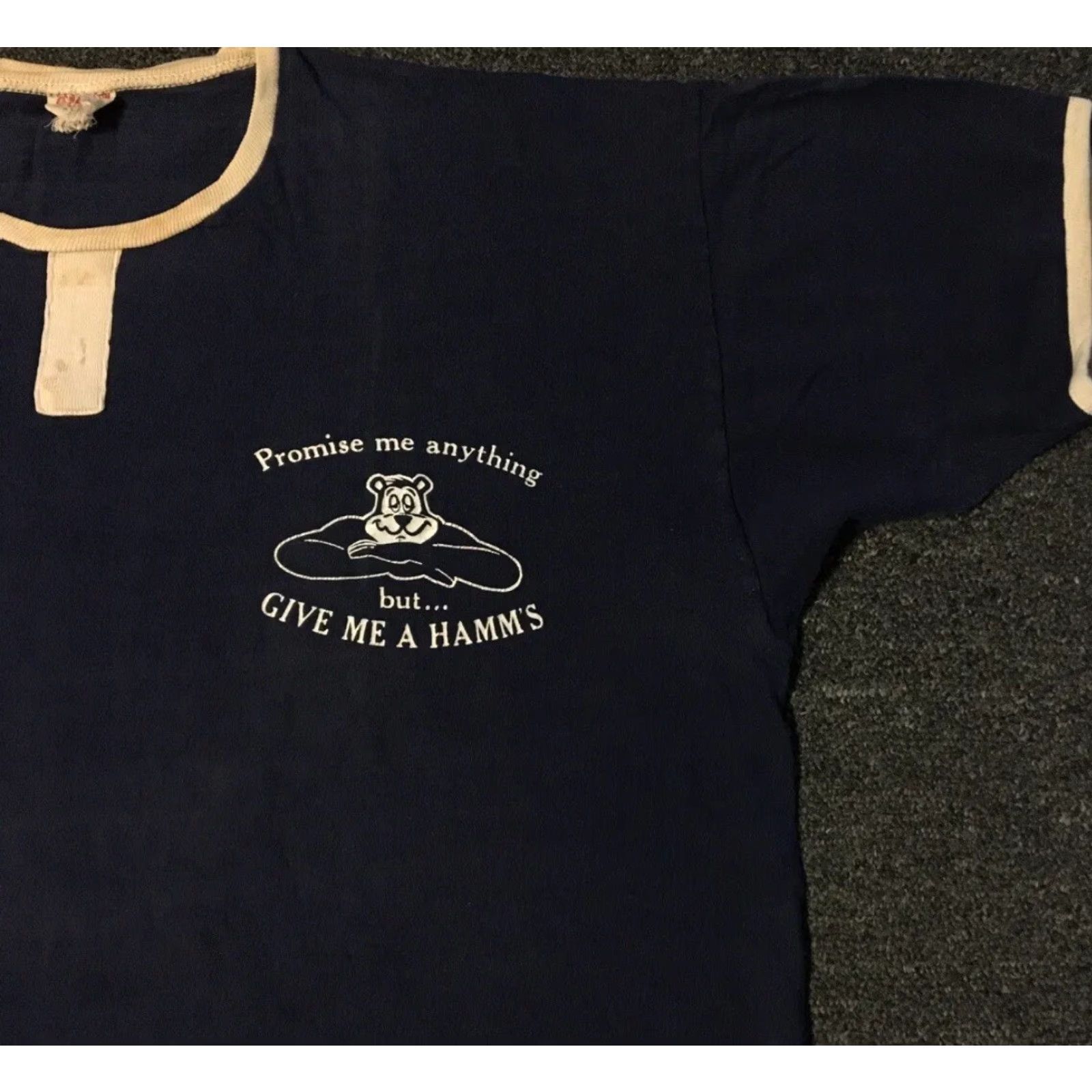 Champion VINTAGE Champion 60s Beer Promo Shirt M USA Bar Grunge Size US M / EU 48-50 / 2 - 6 Thumbnail