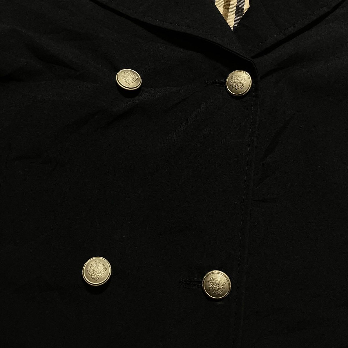 Aquascutum AQUASCUTUM - Vintage Napoleon Navy Jacket Made In Italy Size US XL / EU 56 / 4 - 6 Thumbnail