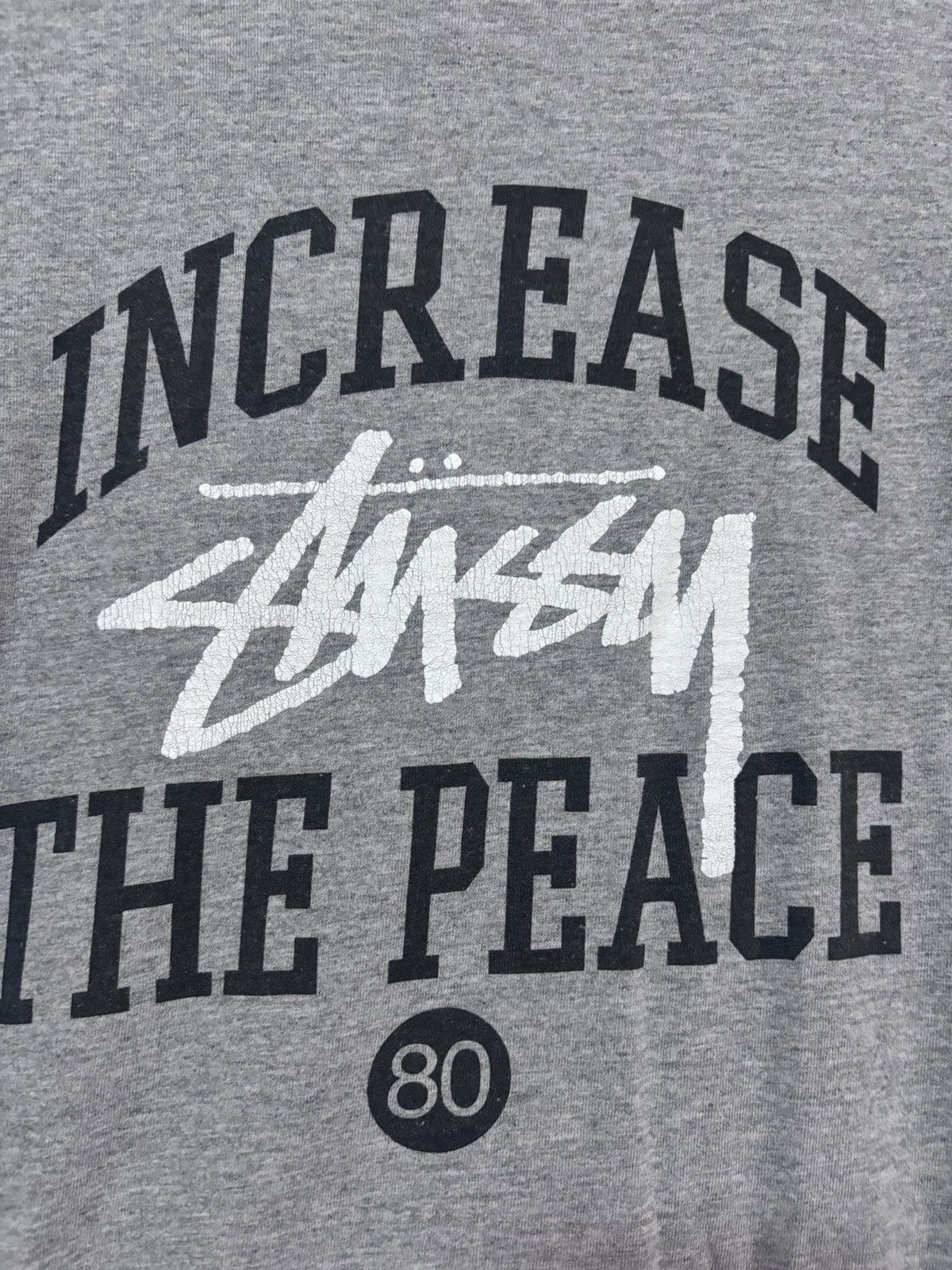 Stussy Stussy Increase the peace tee Size US L / EU 52-54 / 3 - 2 Thumbnail