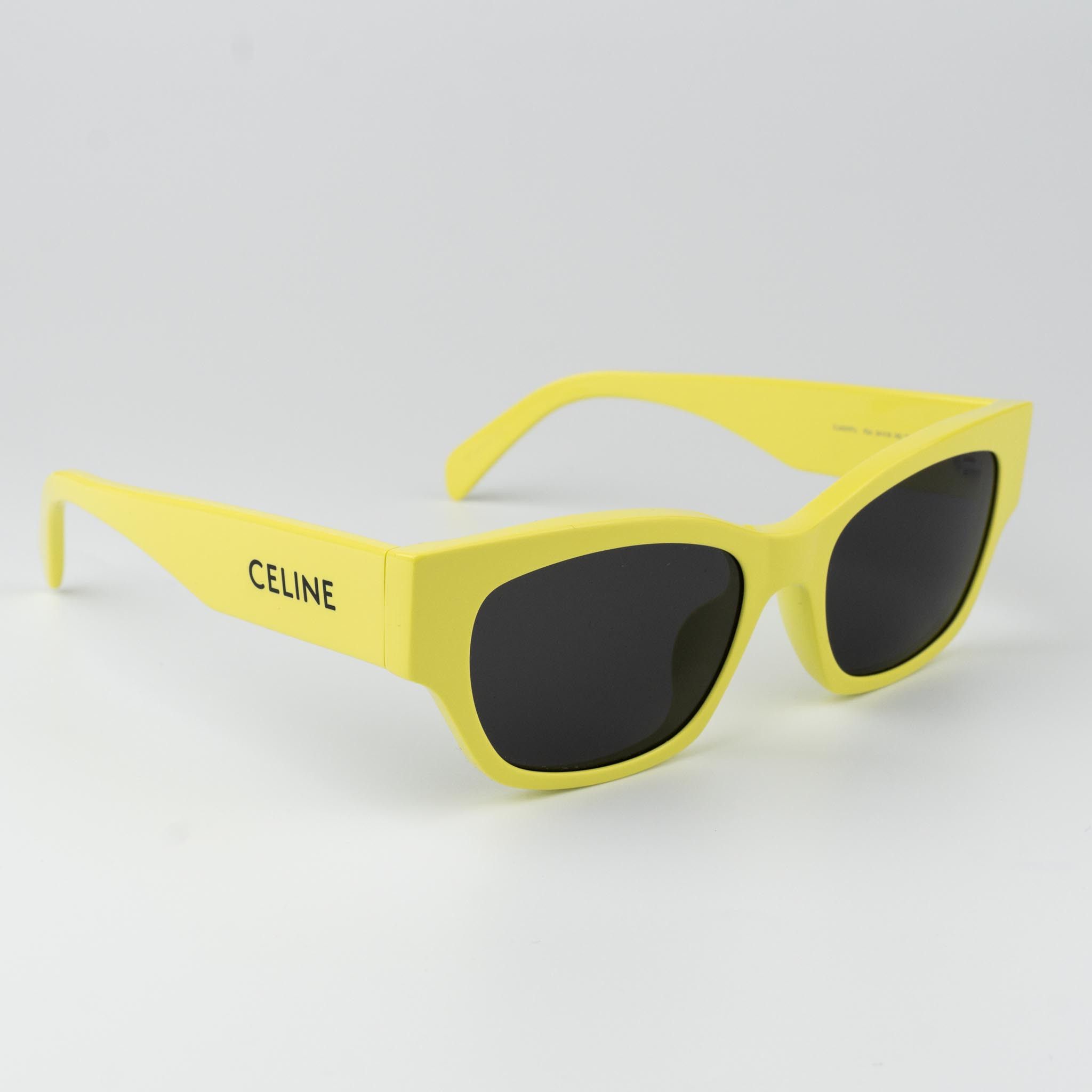 Celine Celine MONOCHROMS Women Sunglasses Cat Eye CL40197U 93A Size ONE SIZE - 5 Thumbnail
