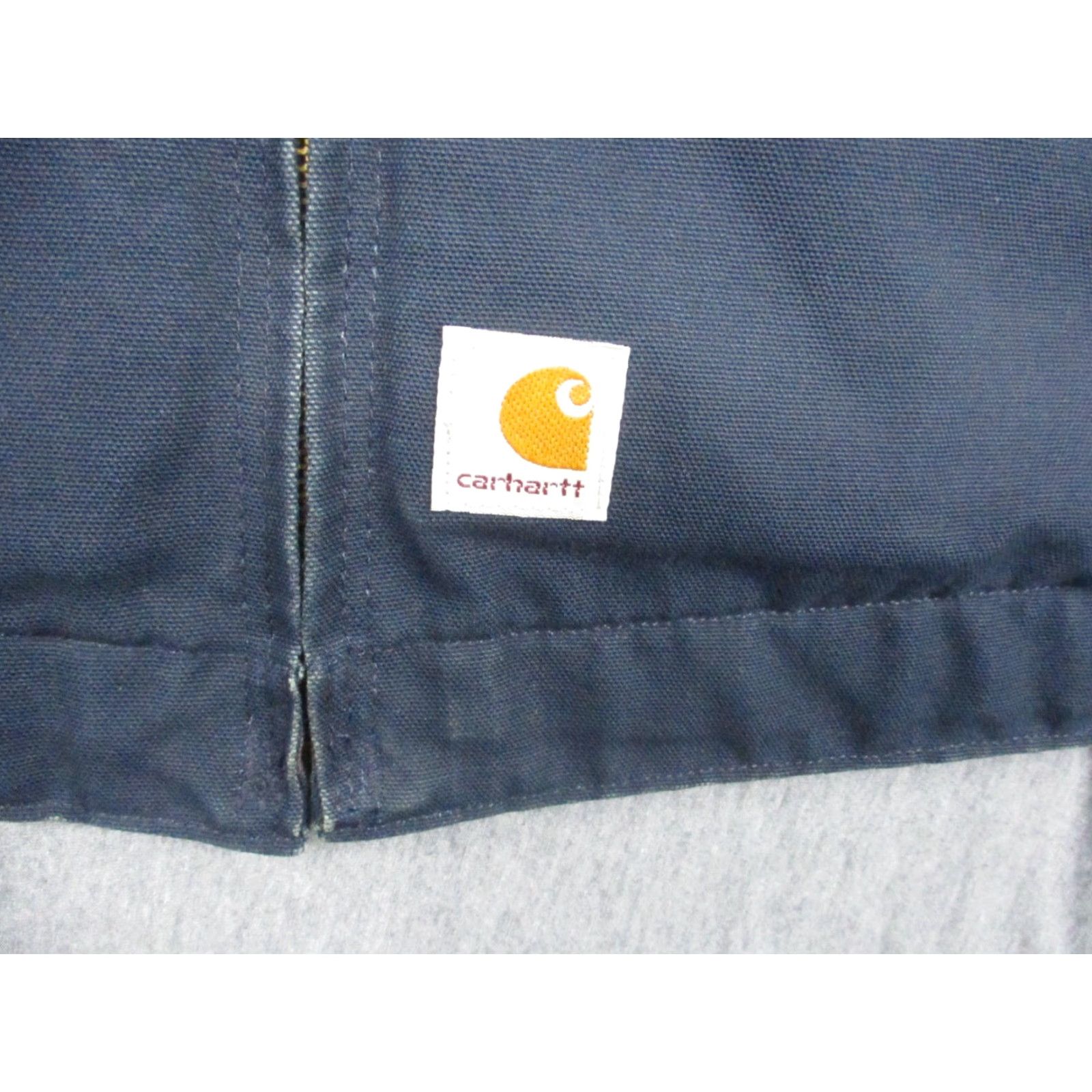 Carhartt VINTAGE Carhartt Jacket Blanket Lined Detroit J209 USA Navy Blue Mens XL City USA Blue Jacket Size US XL / EU 56 / 4 - 6 Thumbnail