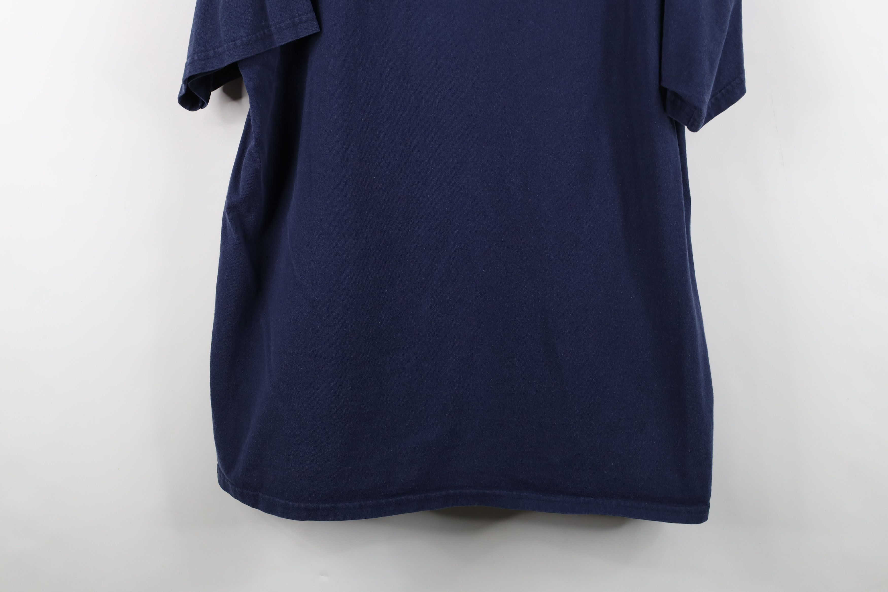Vintage Vintage 90s Streetwear Eat My Lure Fishing T-Shirt Blue Size US XL / EU 56 / 4 - 12 Thumbnail