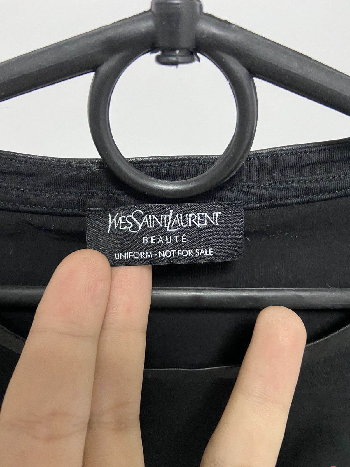Vintage × Yves Saint Laurent Yves Saint Laurent Make Up Artist T-Shirt Vintage Big Logo Size S / US 4 / IT 40 - 5 Thumbnail