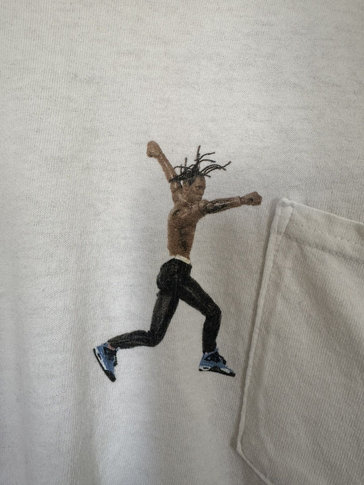 Off-White × Travis Scott Off-White Travis Scott Astroworld Pocket Tee size L Size US L / EU 52-54 / 3 - 2 Thumbnail