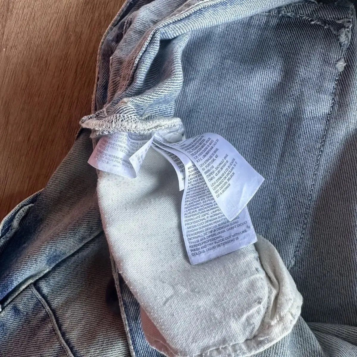 Levi's Made & Crafted LEVI’S MADE & CRAFT DENIM DOUBLE KNEE RIPPED WORK WEAR PANTS Size US 30 / EU 46 - 14 Thumbnail