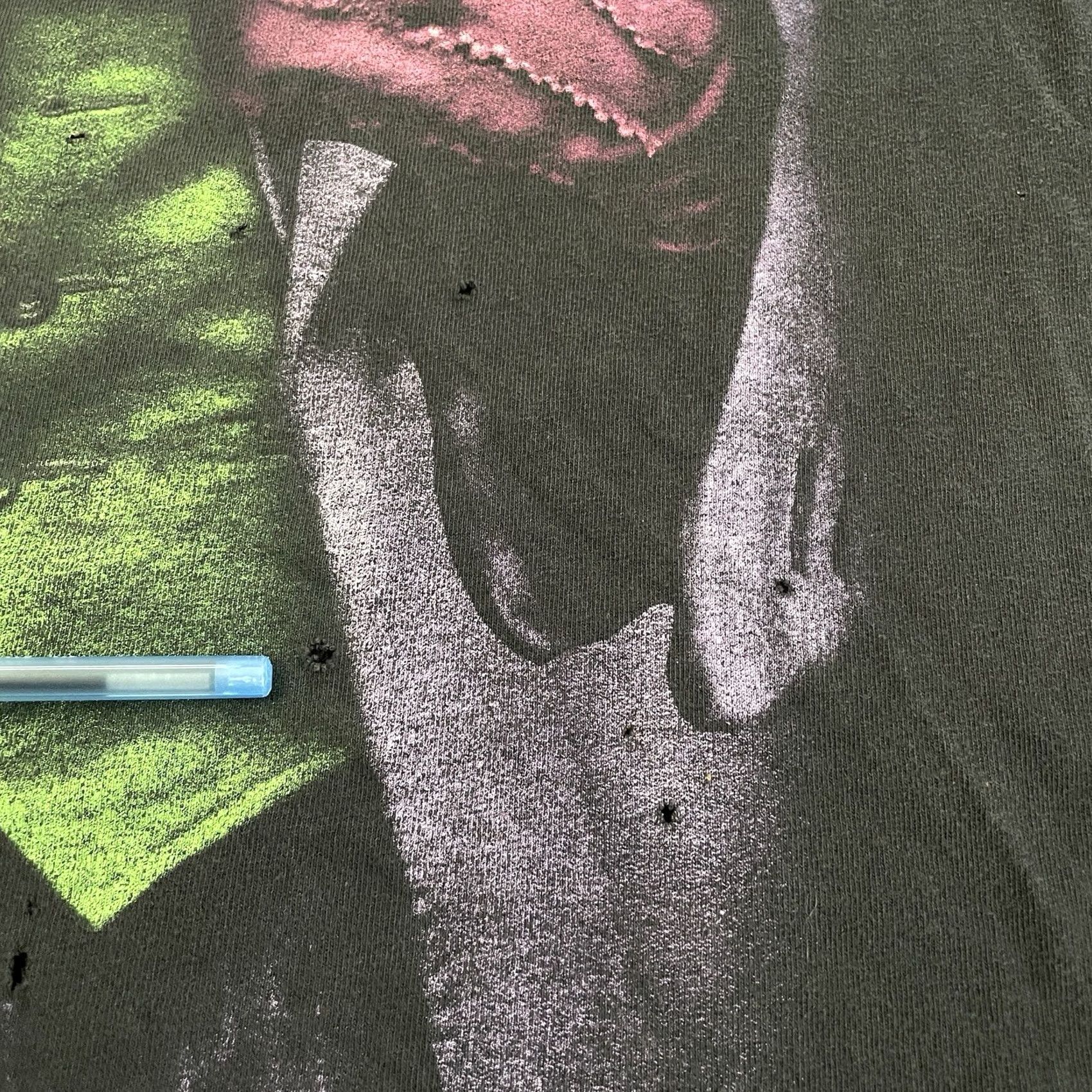 Gloverall Joker Batman Shirt Dark Knight Adult Large Gray AOP All Over Print Y2K Mens Size US L / EU 52-54 / 3 - 4 Thumbnail