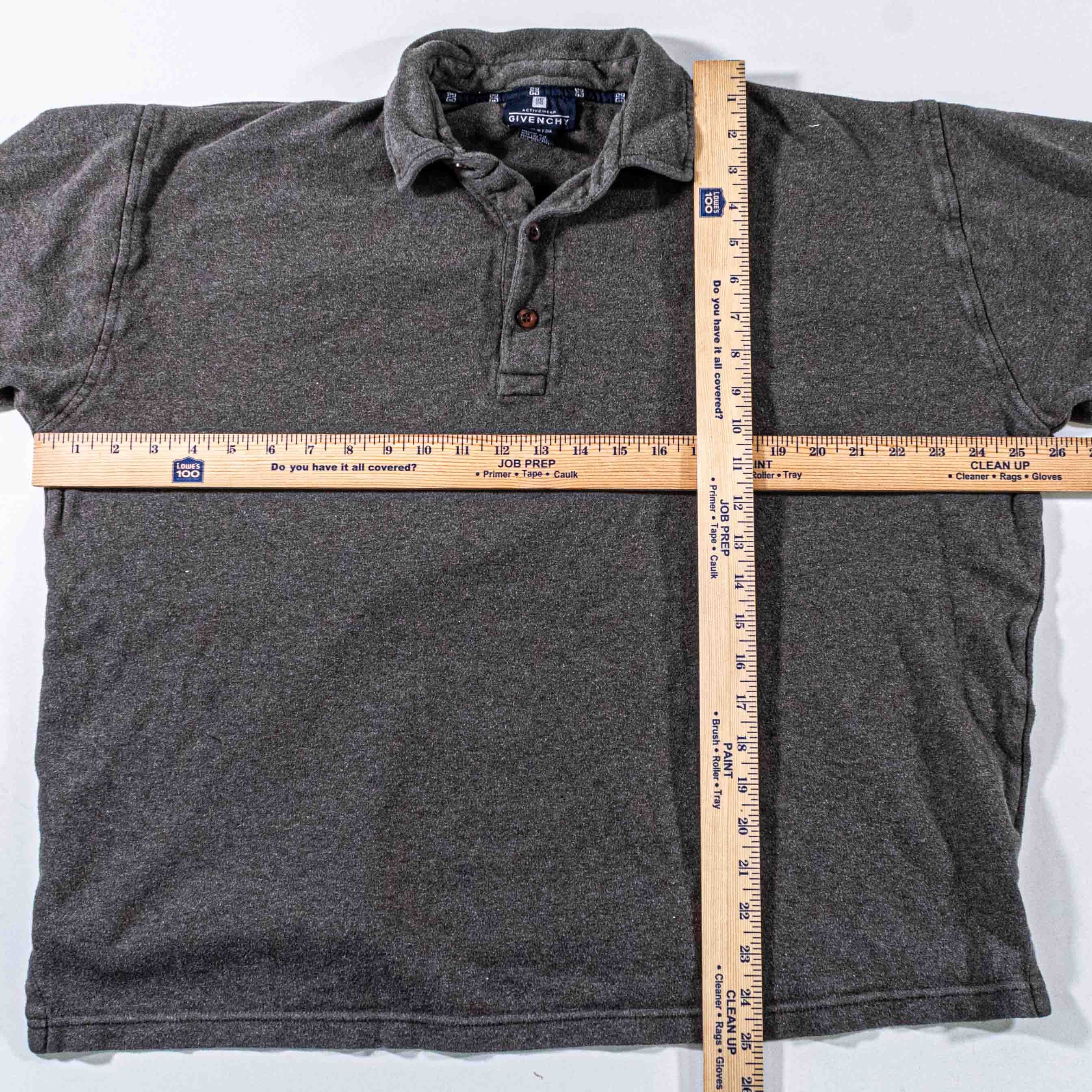 Givenchy Givenchy Activewear Long Sleeve Polo Shirt Logo 90s Designer Size US L / EU 52-54 / 3 - 3 Thumbnail