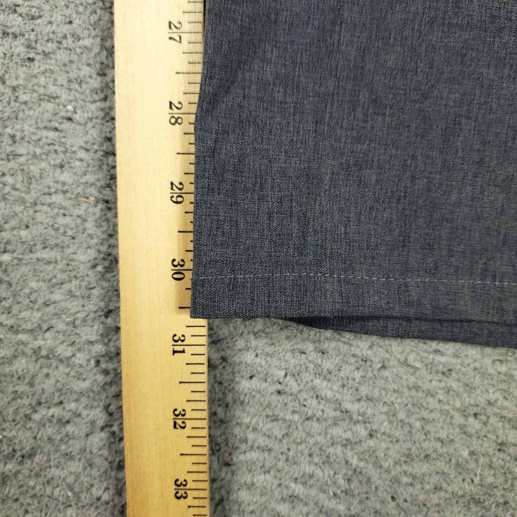 TravisMathew Travis Mathew Pants Mens 40x30 Gray 5 Pocket Golf Flat Front Chino Trousers Size US 40 / EU 56 - 5 Thumbnail