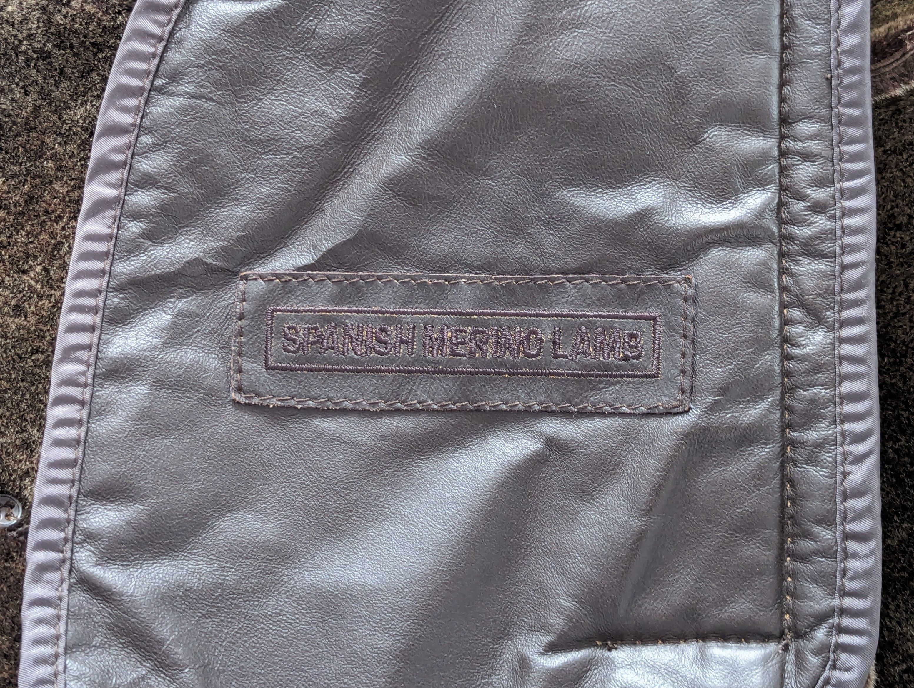 Hugo Boss HUGO BOSS Spanish Merino Lamb Brown Shearling Luxury Brand Size US L / EU 52-54 / 3 - 14 Thumbnail