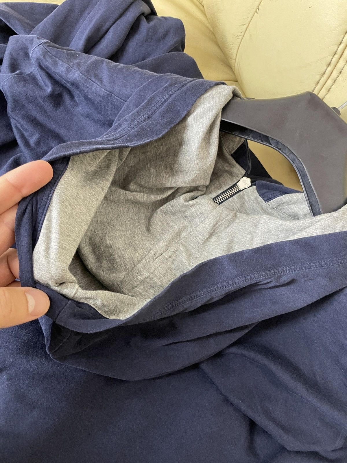 Ralph Lauren Purple Label Ralph Lauren Purple Label Navy Zip Hoodie RRP 1450$ Size US XL / EU 56 / 4 - 16 Thumbnail