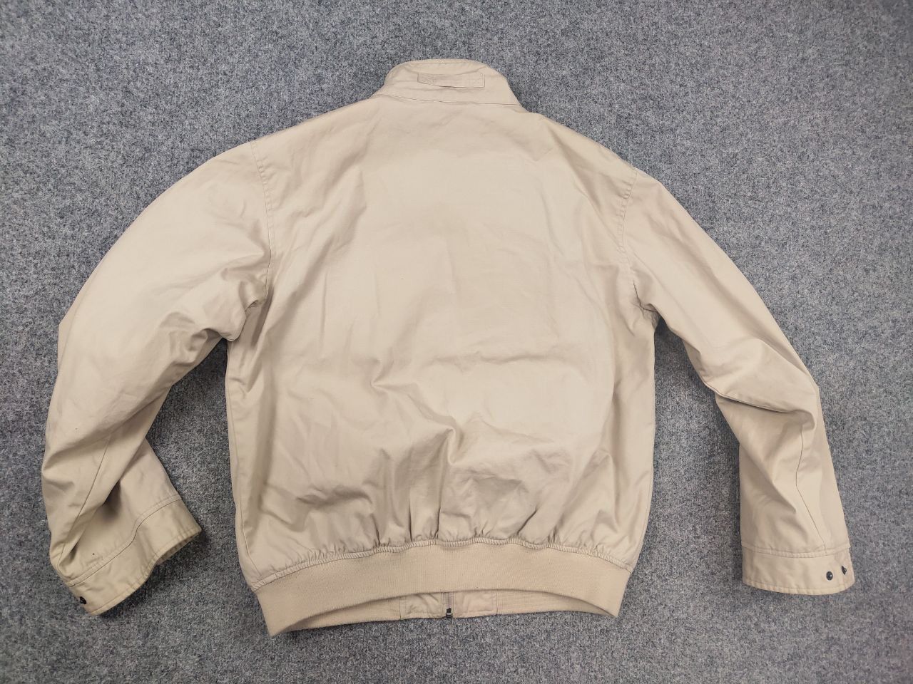 Gant Gant Classic Logo Beige Zip Bomber Jacket Vintage Style Size US L / EU 52-54 / 3 - 7 Thumbnail
