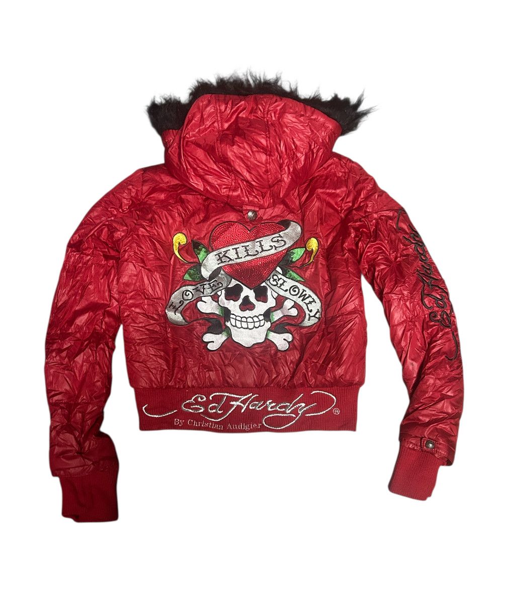 Ed Hardy Rare Ed Hardy fur jacket by christian audigier Size US M / EU 48-50 / 2 - 1 Thumbnail