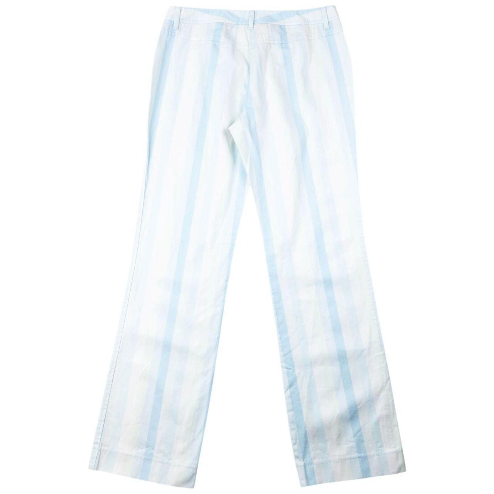 Prada Vintage 2000s Prada Sport Striped Trousers Womens Size W29 Size 29" - 4 Thumbnail