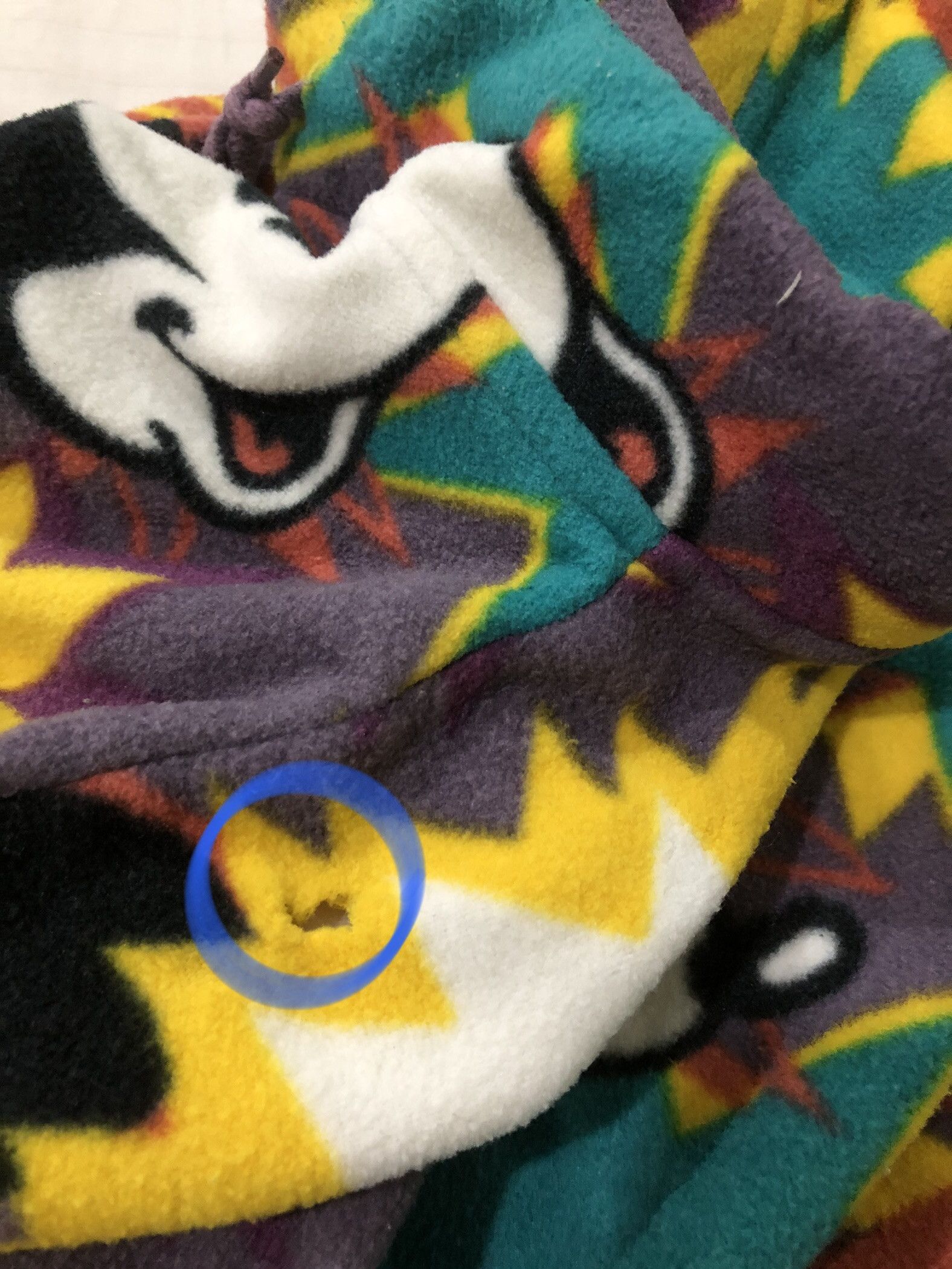 Disney × Mickey Mouse × Vintage Vintage Worn 90’s Tokyo Disneyland Printed Fleece Size US L / EU 52-54 / 3 - 11 Thumbnail