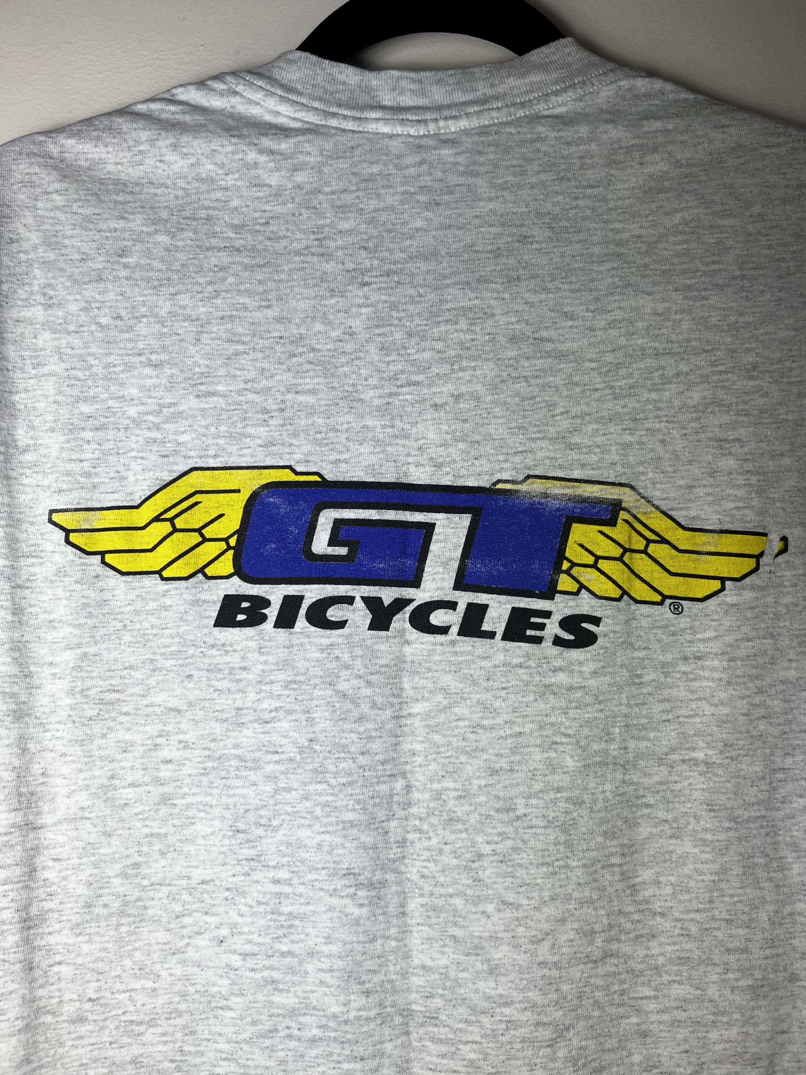 Vintage Vintage GT Bicycles Double Sided Graphic T-Shirt Size US M / EU 48-50 / 2 - 6 Thumbnail