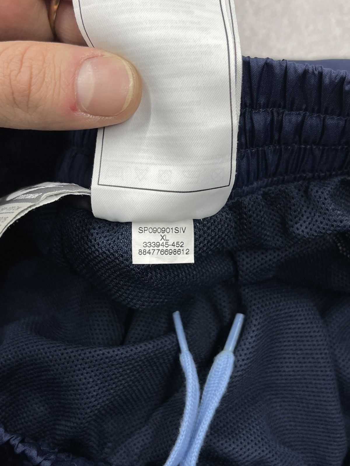 Nike Vintage Nike Nylon Sweatpants Navy Drill Y2K ACG TECH Size S Size US 30 / EU 46 - 11 Thumbnail