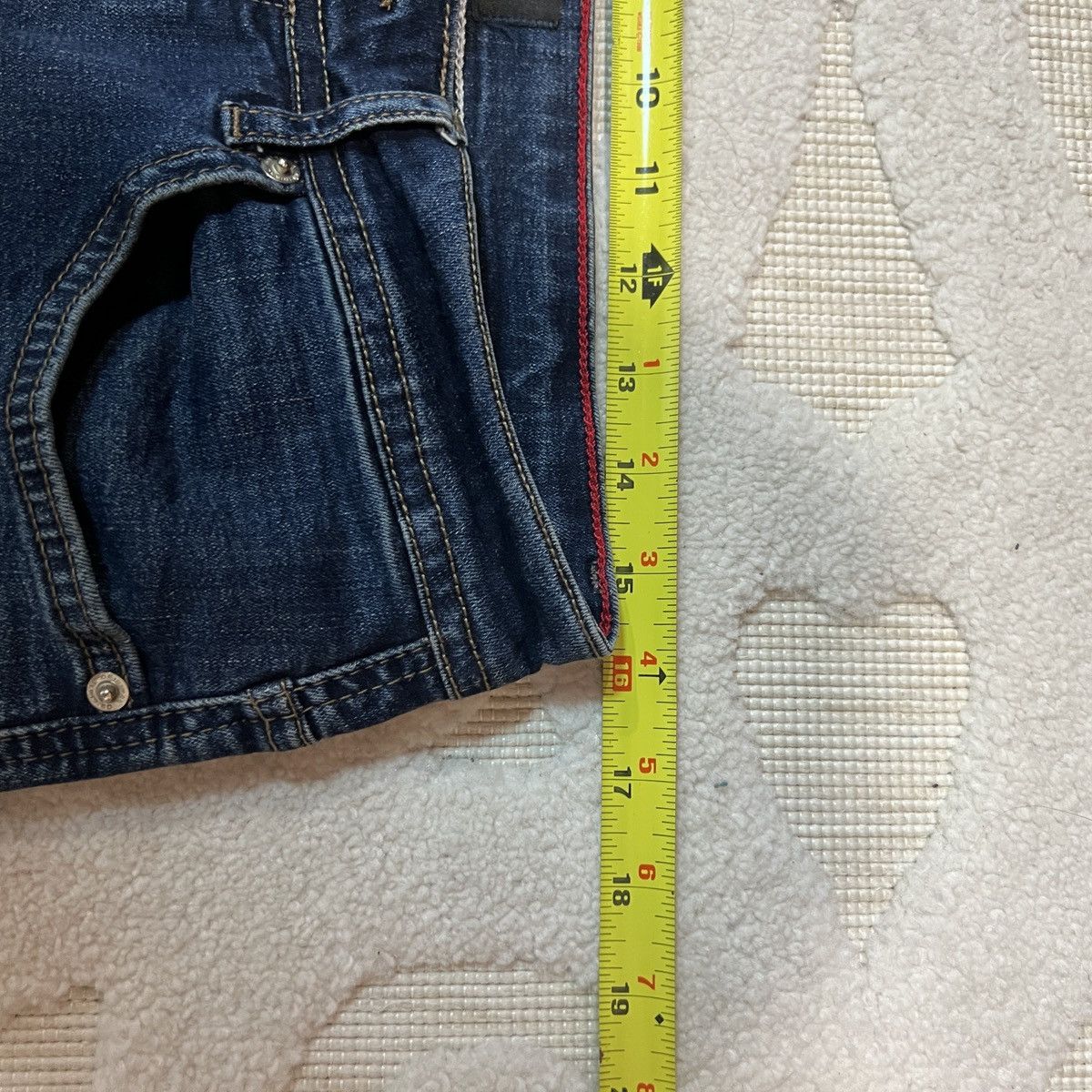 Dsquared2 Dsquared2 Hedi Slimane Style Jeans Italy Skull Navy Denim Size US 32 / EU 48 - 8 Thumbnail