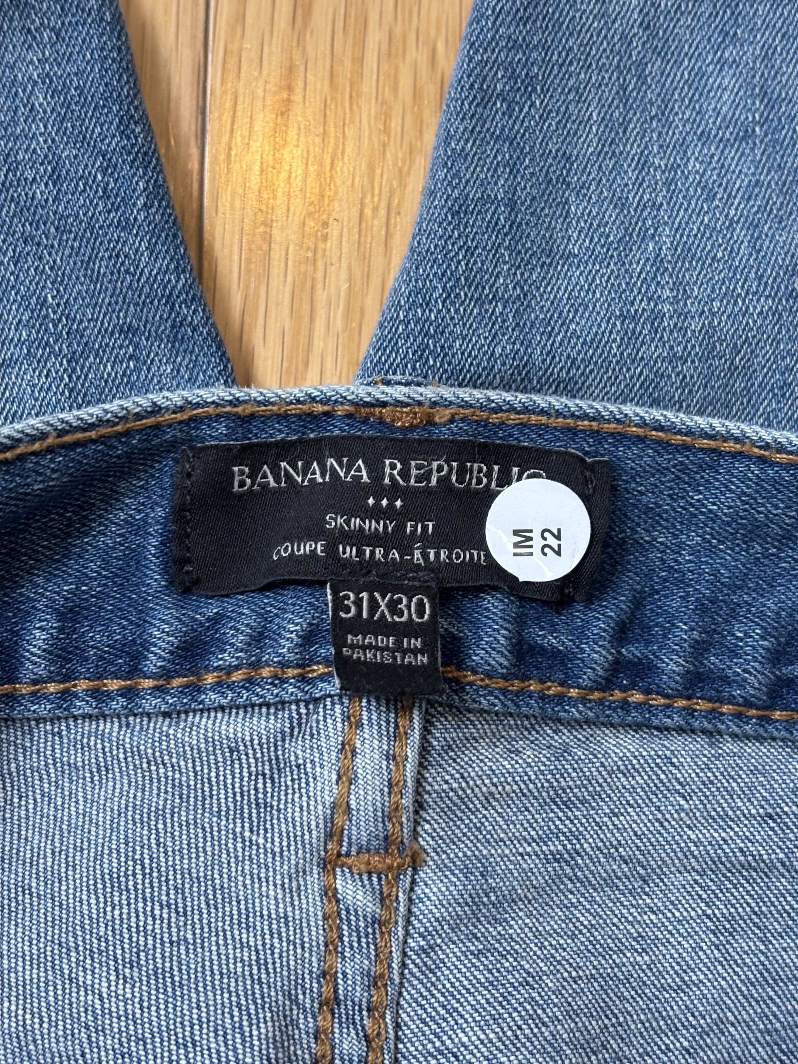 Banana Republic Banana Republic Skinny Fit Jeans 31/30 Size US 31 - 3 Thumbnail