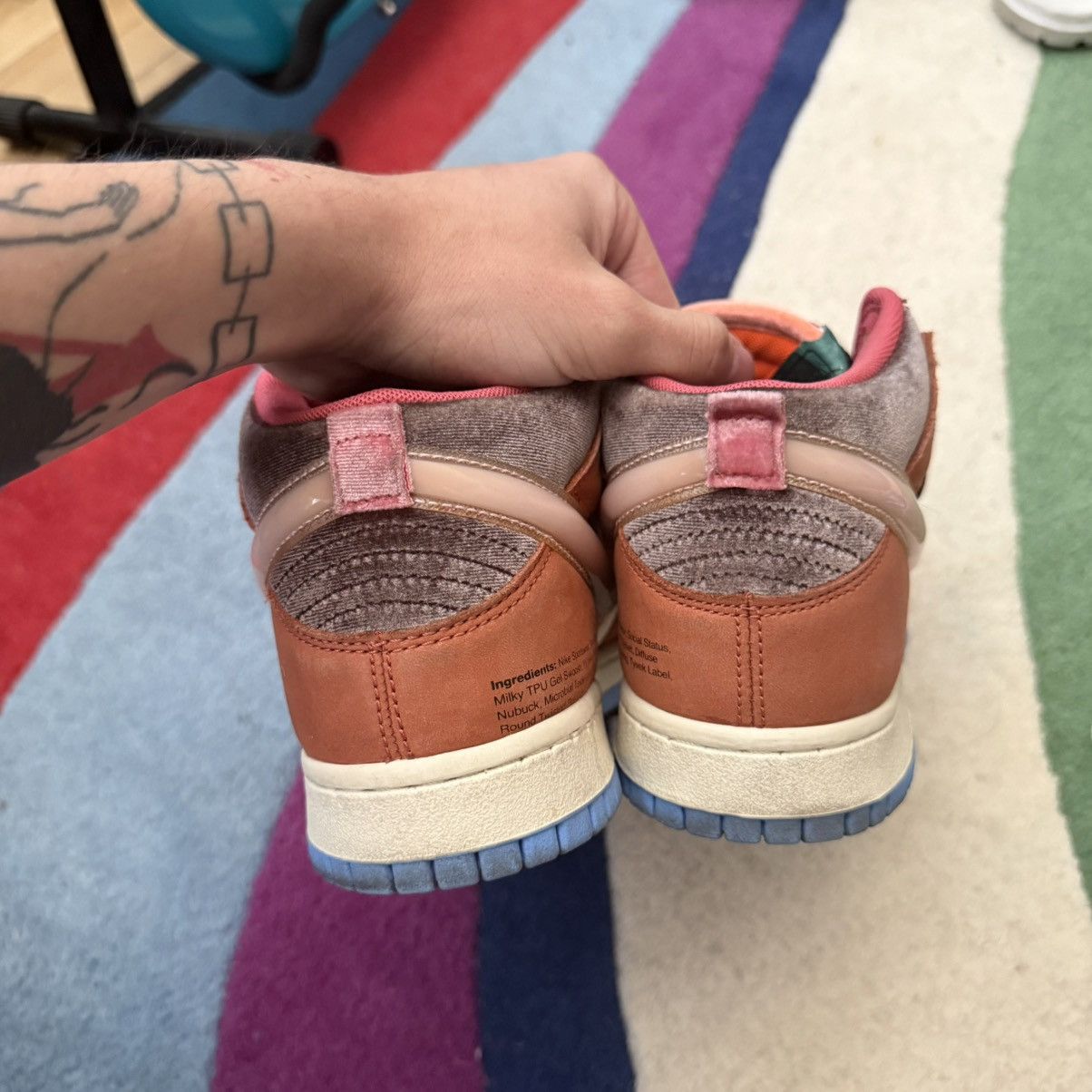 Nike × Social Status Nike x Social Status Mid Chocolate Milk Size US 9.5 / EU 42-43 - 9 Thumbnail