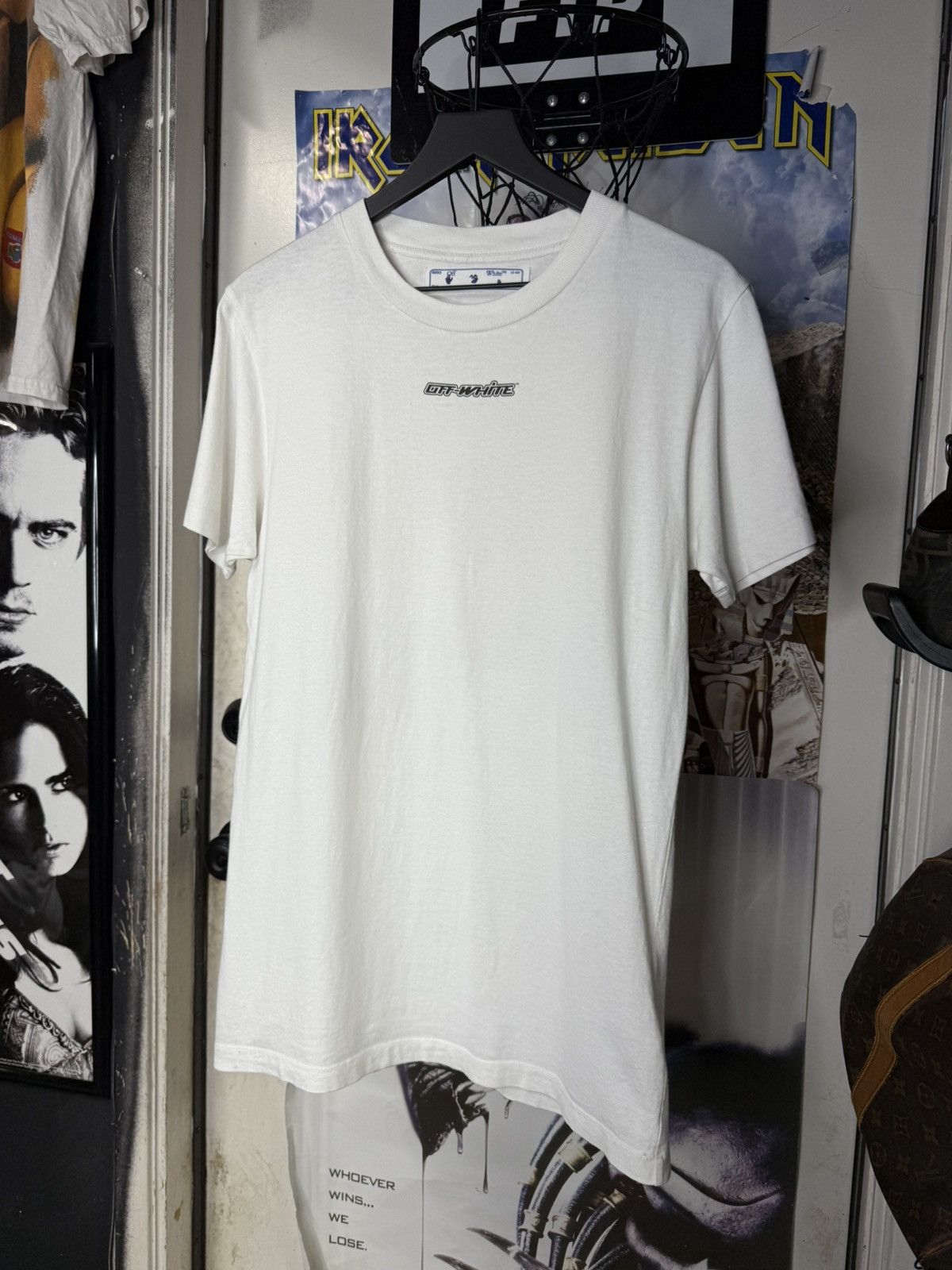 Off-White Virgil Abloh Arrows White T-Shirt Size Medium