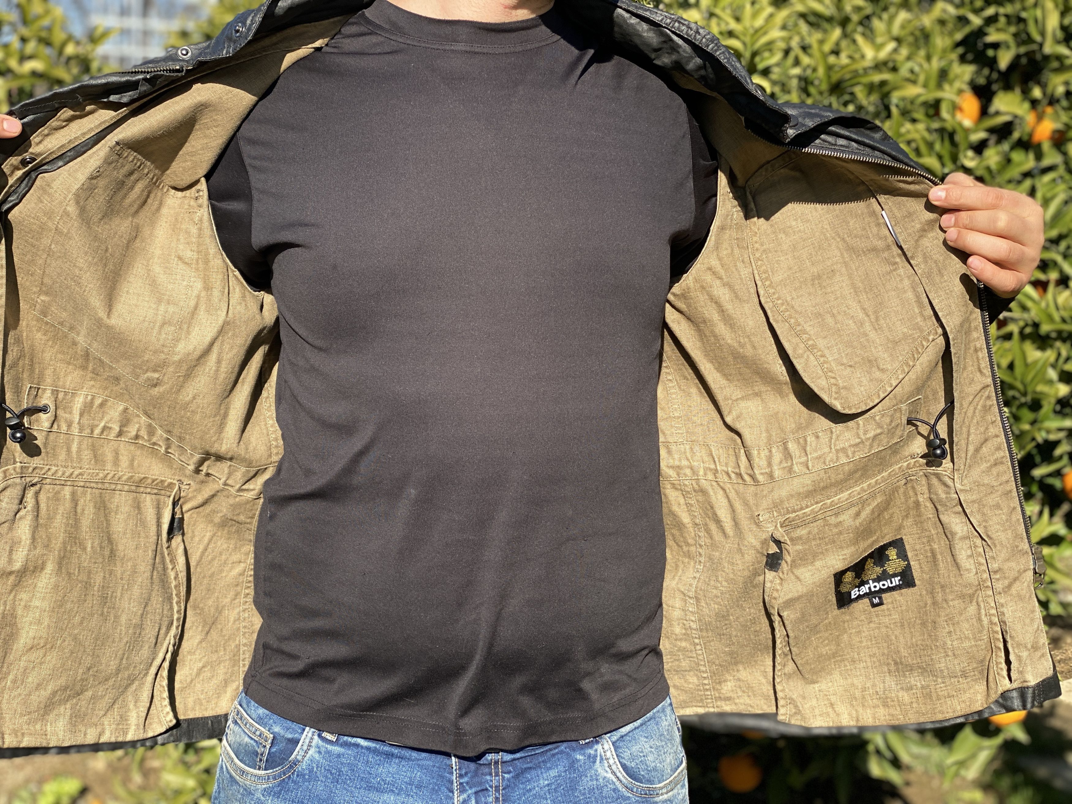 Barbour Linen Barbour South Shield Beacon Bomber Weatherproof Size M Size US M / EU 48-50 / 2 - 3 Thumbnail