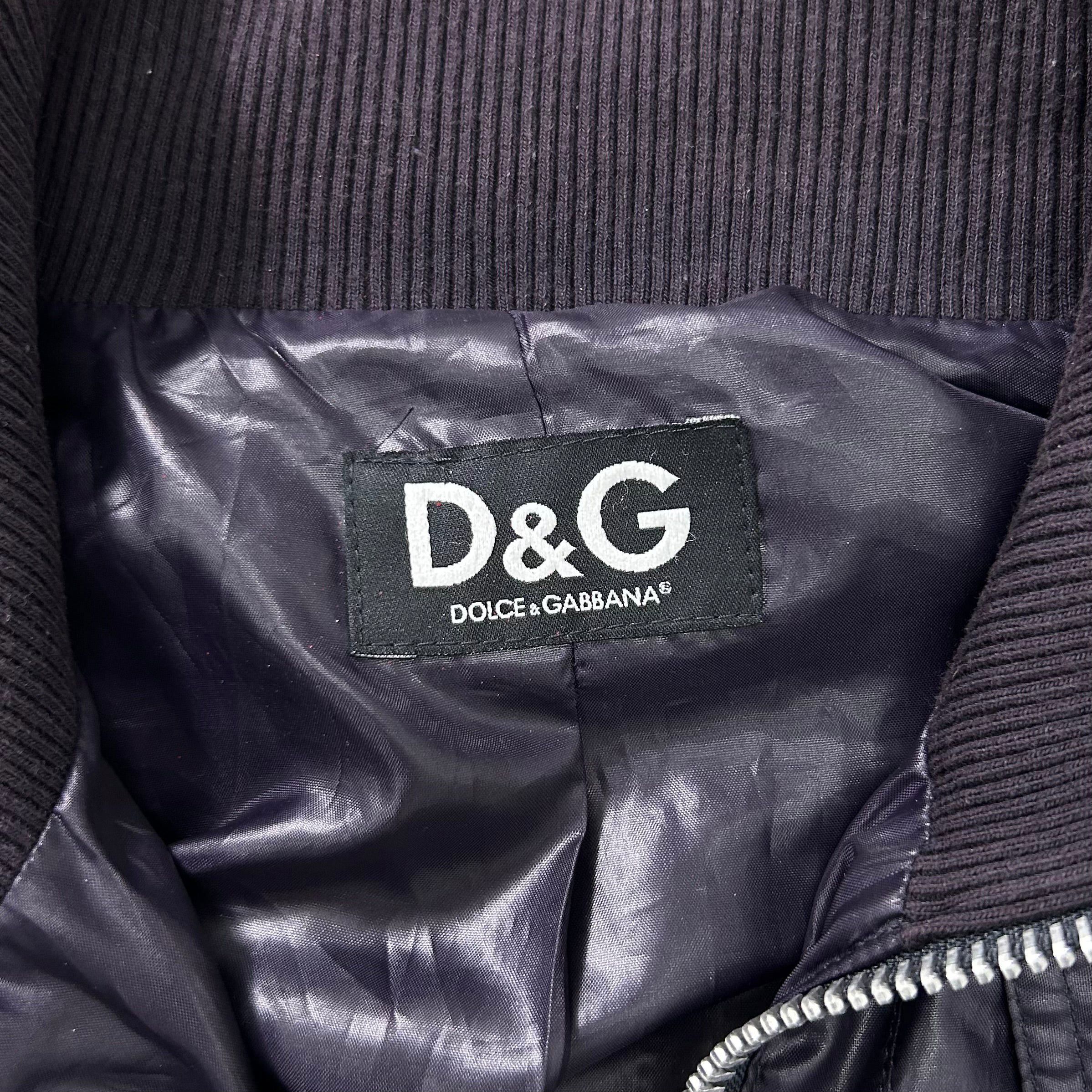 Dolce & Gabbana Dolce & Gabbana Light Nylon Purple Bomber Jacket Size US M / EU 48-50 / 2 - 5 Thumbnail