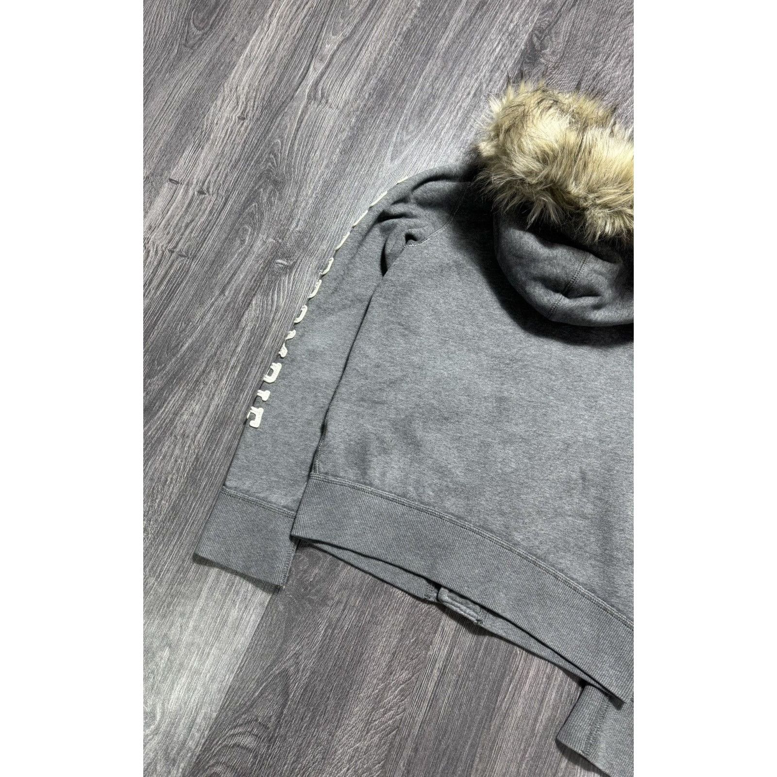 Abercrombie & Fitch Y2K Vintage Abercrombie Fitch Full Fur Hoodie Ifsixwasnine Size US S / EU 44-46 / 1 - 8 Thumbnail