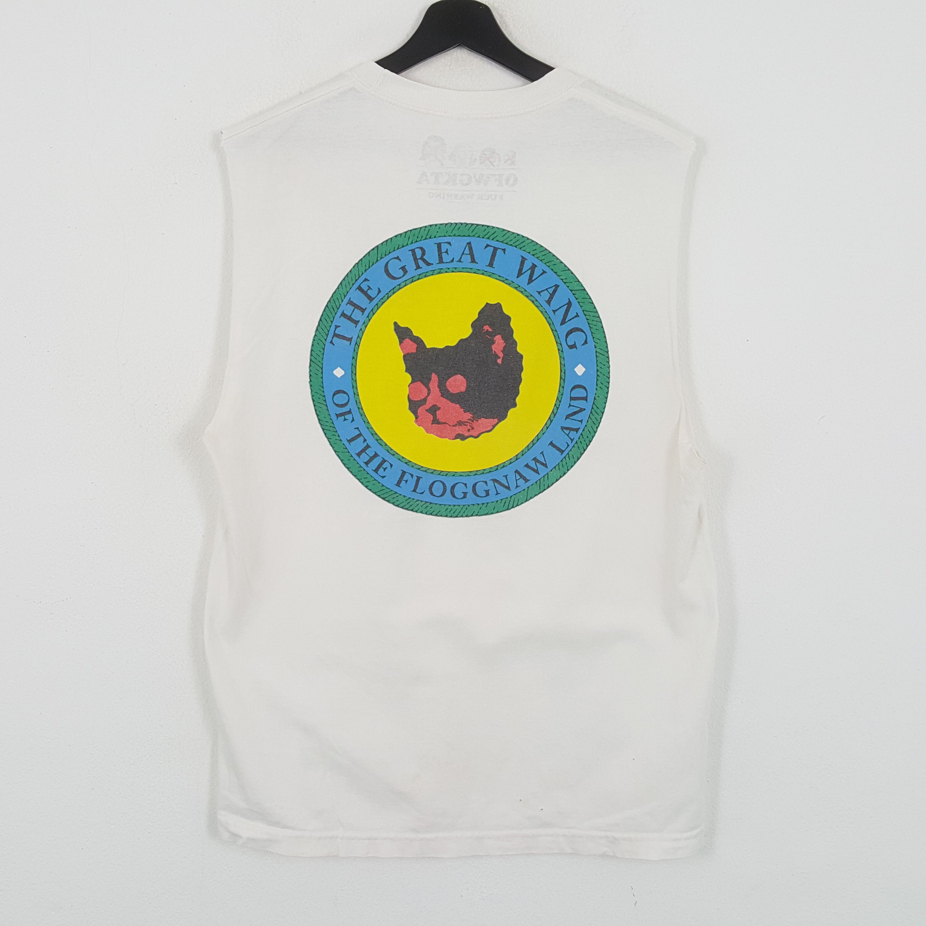 Vintage THE GREAT WANG Streetwear Style Sleeveless Tshirt Size US L / EU 52-54 / 3 - 1 Thumbnail