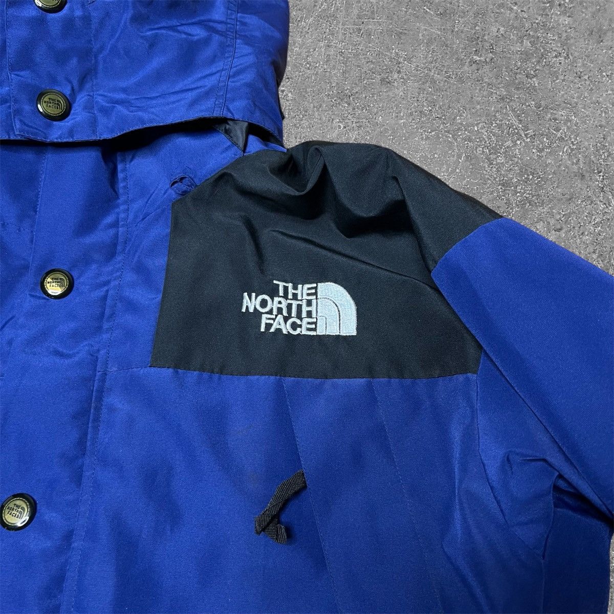 Goretex × The North Face × Vintage Vintage The North Face Gore Tex Mountain Jacket Blue Small Size US S / EU 44-46 / 1 - 2 Thumbnail