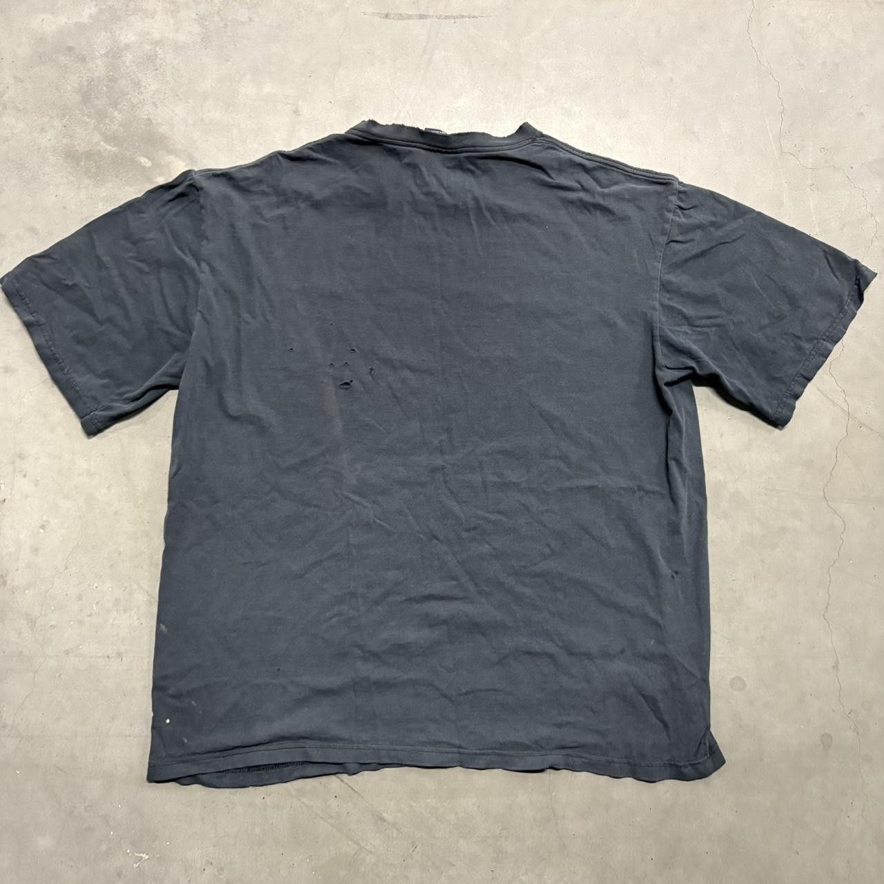 Nautica Crazy Vintage Y2K/2000s Nautica Grunge Faded T-Shirt! Size US XL / EU 56 / 4 - 3 Thumbnail