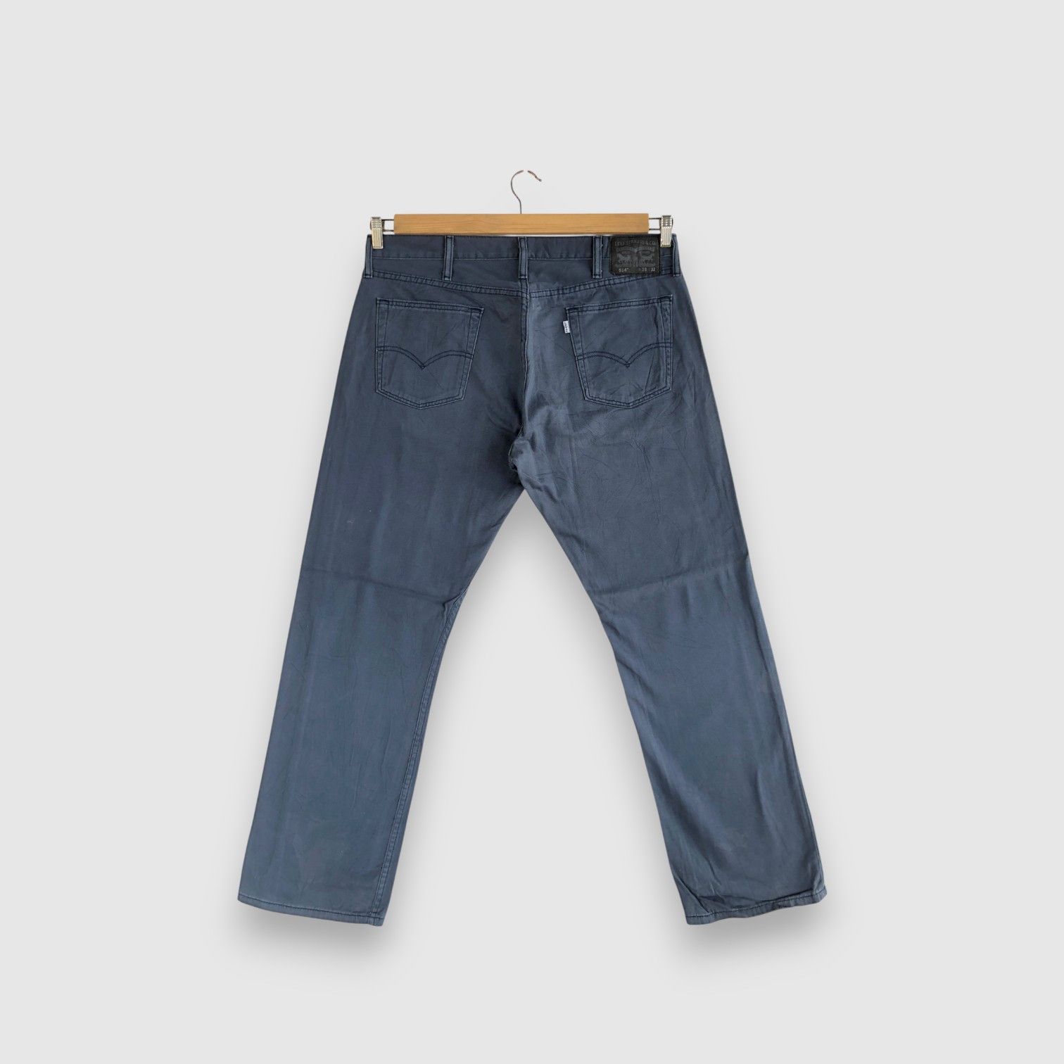 Levi's Vintage Levis Jeans Faded Black Levis 514 Denim Pants Size US 36 / EU 52 - 2 Thumbnail