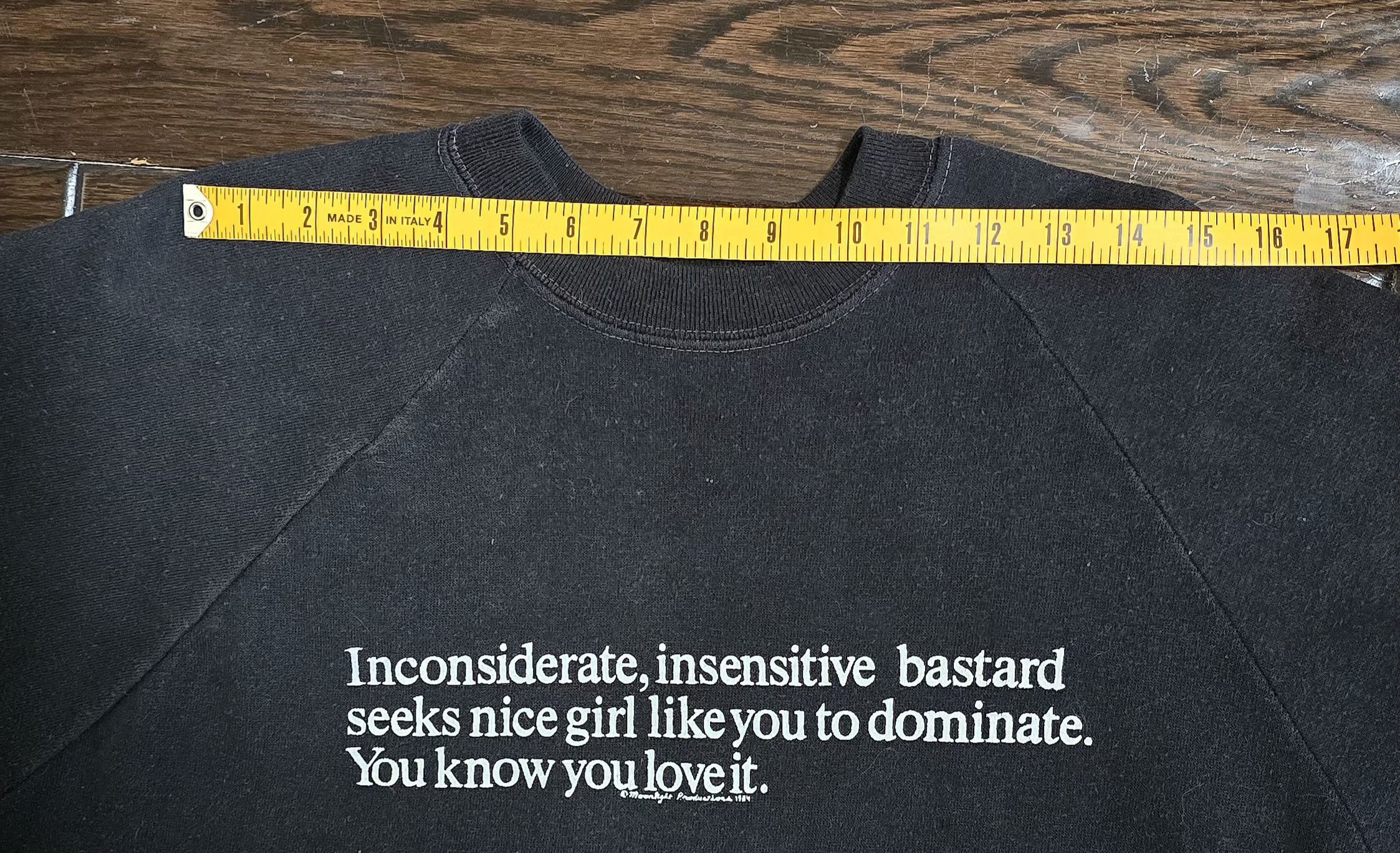 Other 1984 Inconsiderate, insensitive bastard... Sweatshirt Size US XL / EU 56 / 4 - 5 Thumbnail