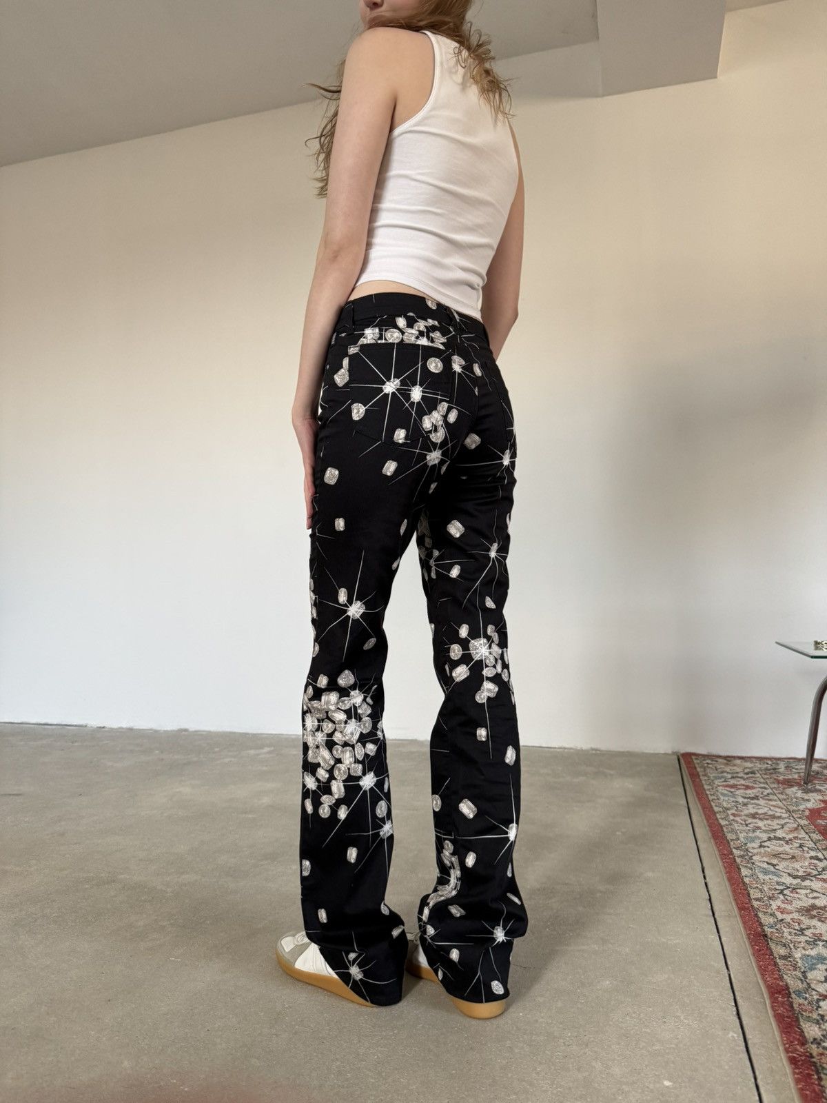 Versace Versace Diamond Archival Pants New Size 31" - 5 Thumbnail