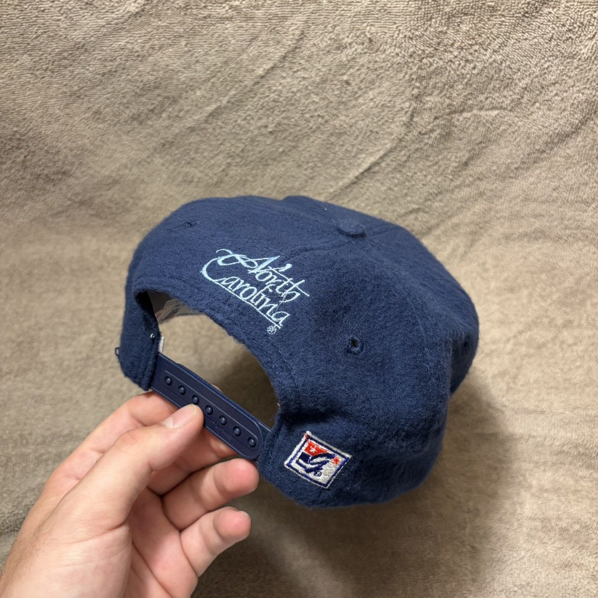 The Game Vintage North Carolina UNC Tar Heels The Game Snapback Hat Size ONE SIZE - 7 Thumbnail