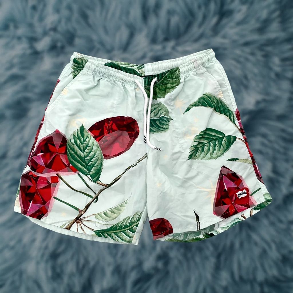 Vintage Ice Cream Shorts Adult Medium Floral Sportswear BBC Pharrell Williams Mens M Size US 31 - 1 Thumbnail