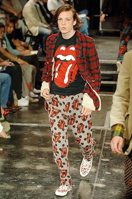 Comme des Garcons Homme Plus SS06 CDG Homme Plus Evergreen x Rolling Stones Tartan Jacket Size US M / EU 48-50 / 2 - 2 Thumbnail