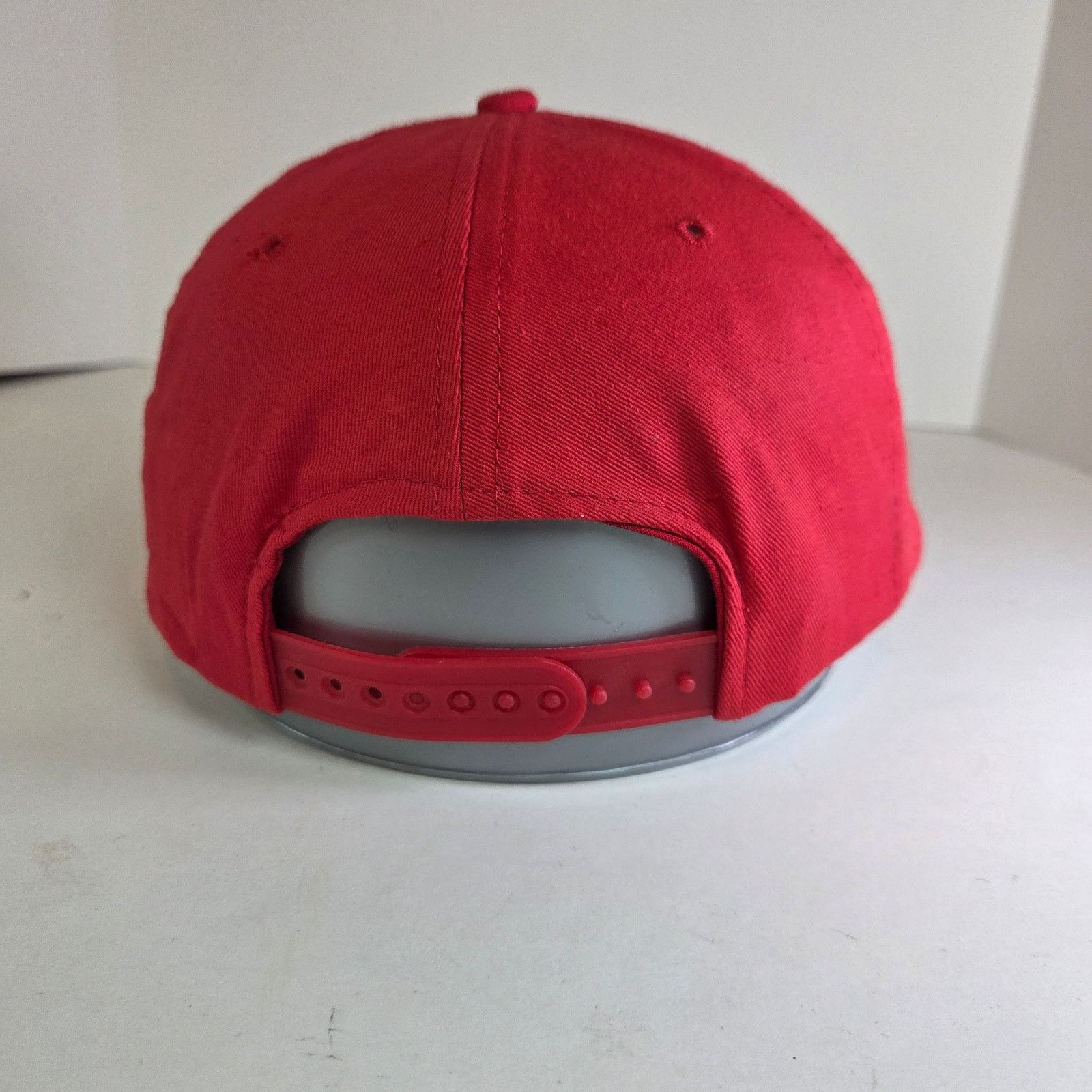 Adidas Vintage Adidas HOO'S #1 Red Snapback Rope Hat 80s 90s Size ONE SIZE - 3 Thumbnail