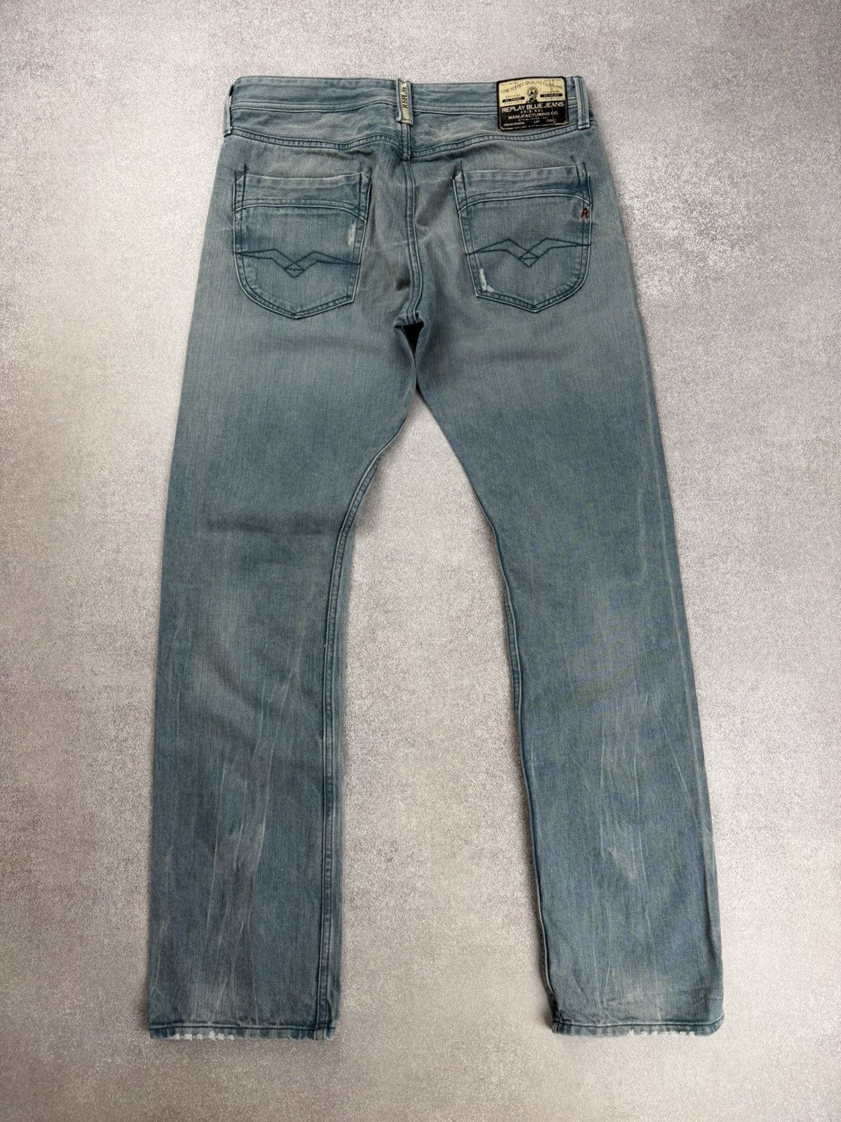 Replay Replay Moresk Denim Jeans Blue Men’s Size 33 Size US 33 - 7 Thumbnail