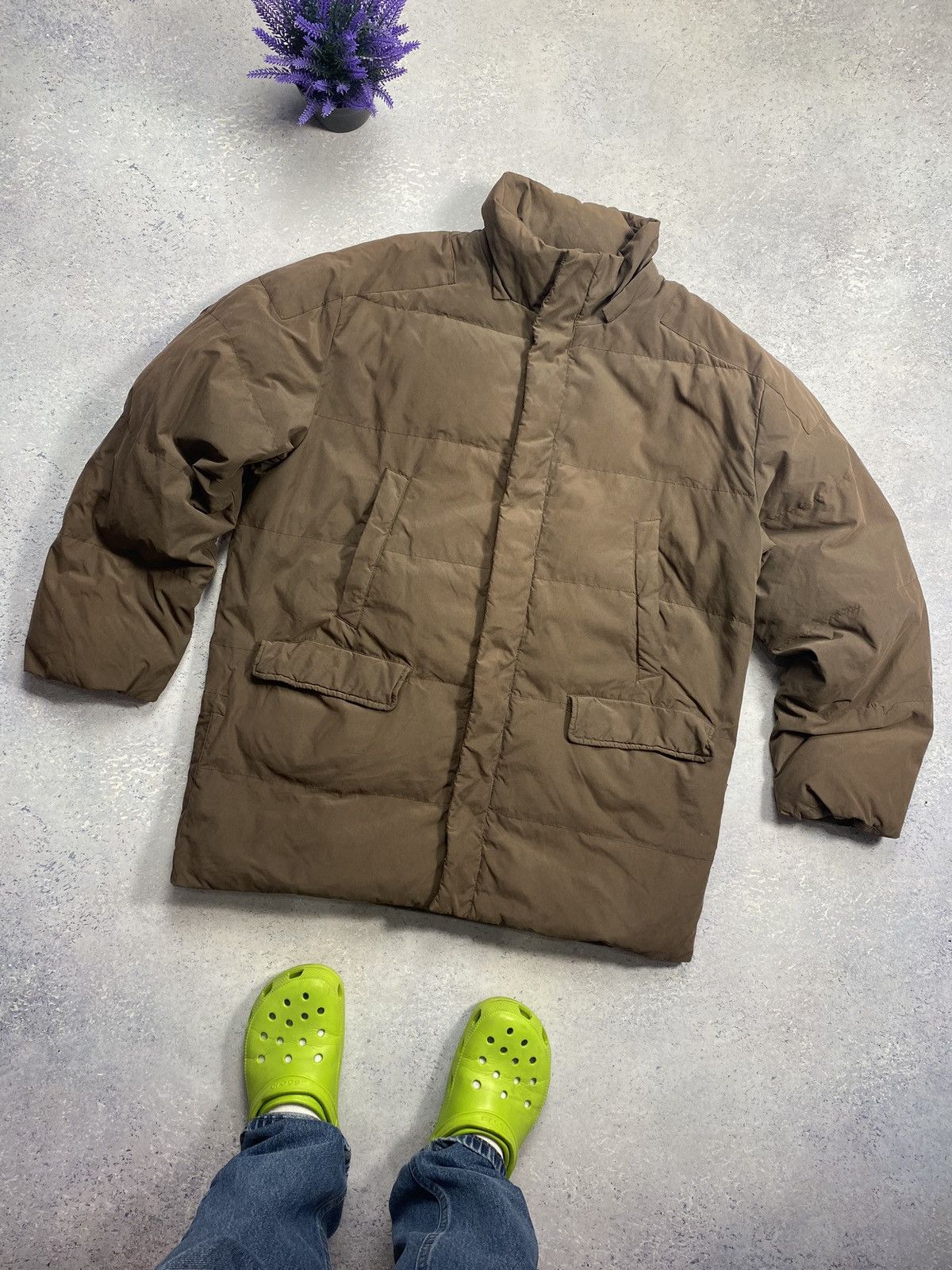 Corneliani Luxury Brown Corneliani ID Men’s Down Jacket Size XL Size US XL / EU 56 / 4 - 1 Thumbnail