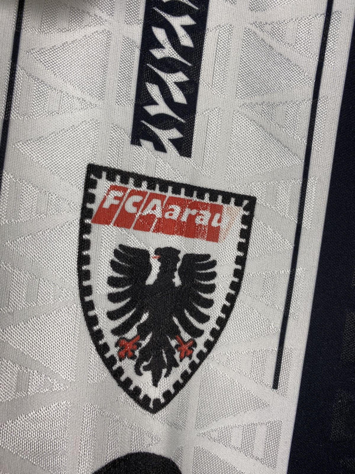Diadora Vintage FC Aarau 1996 1997 #16 De Napoli Match Issue Jersey Size US L / EU 52-54 / 3 - 4 Thumbnail