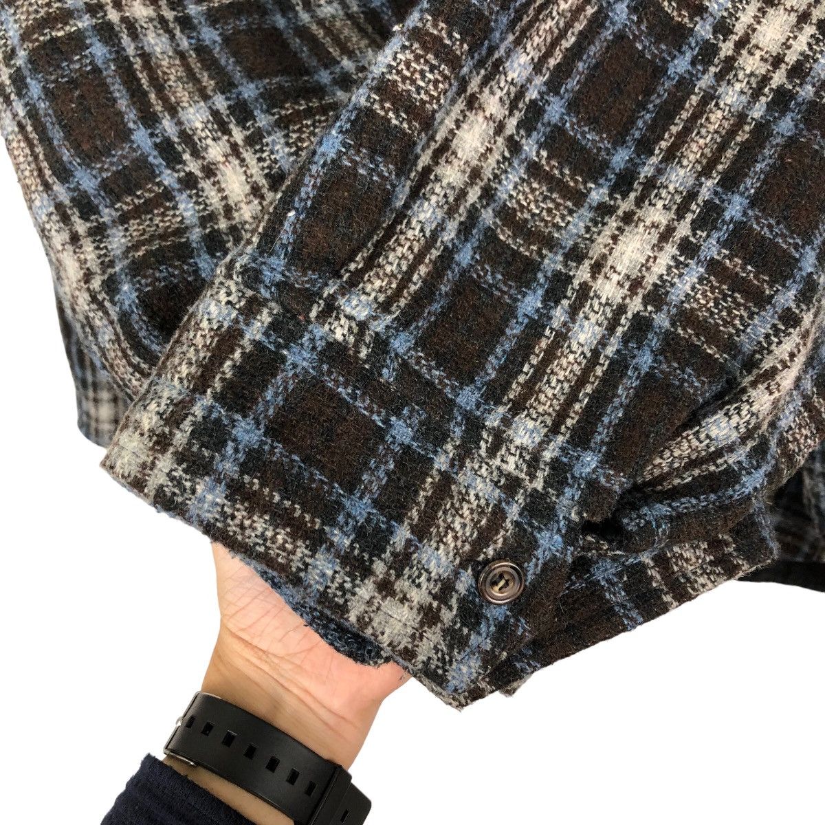 Flannel 🔥VINTAGE FLANEL JACKET TARTAN DESIGN CANTE OF FLORENCE Size US L / EU 52-54 / 3 - 11 Thumbnail