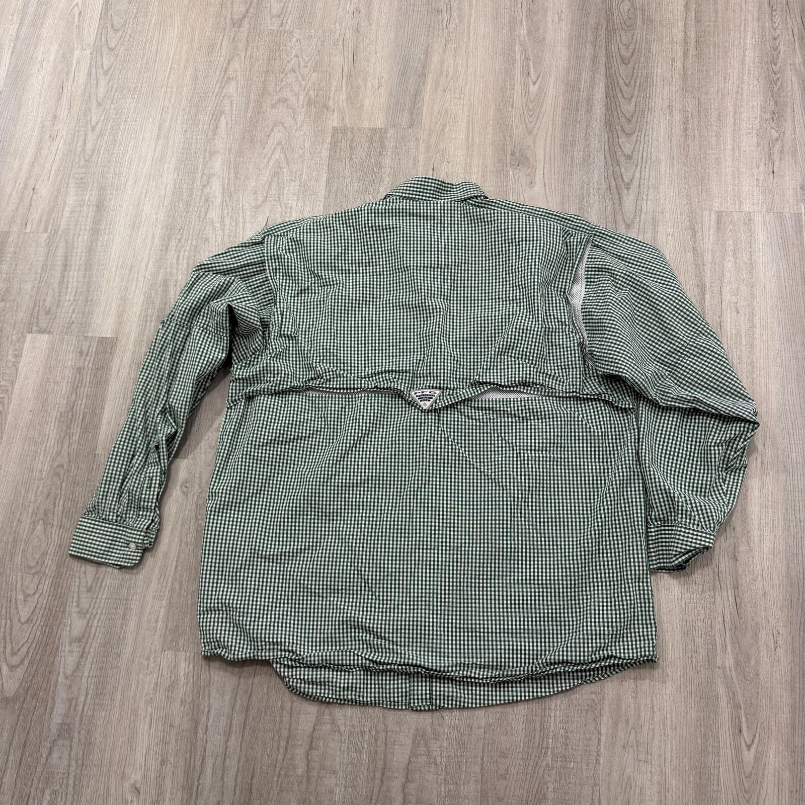 Columbia Columbia PFG Colorado State Rams Shirt Men's Large Green Size US L / EU 52-54 / 3 - 7 Thumbnail