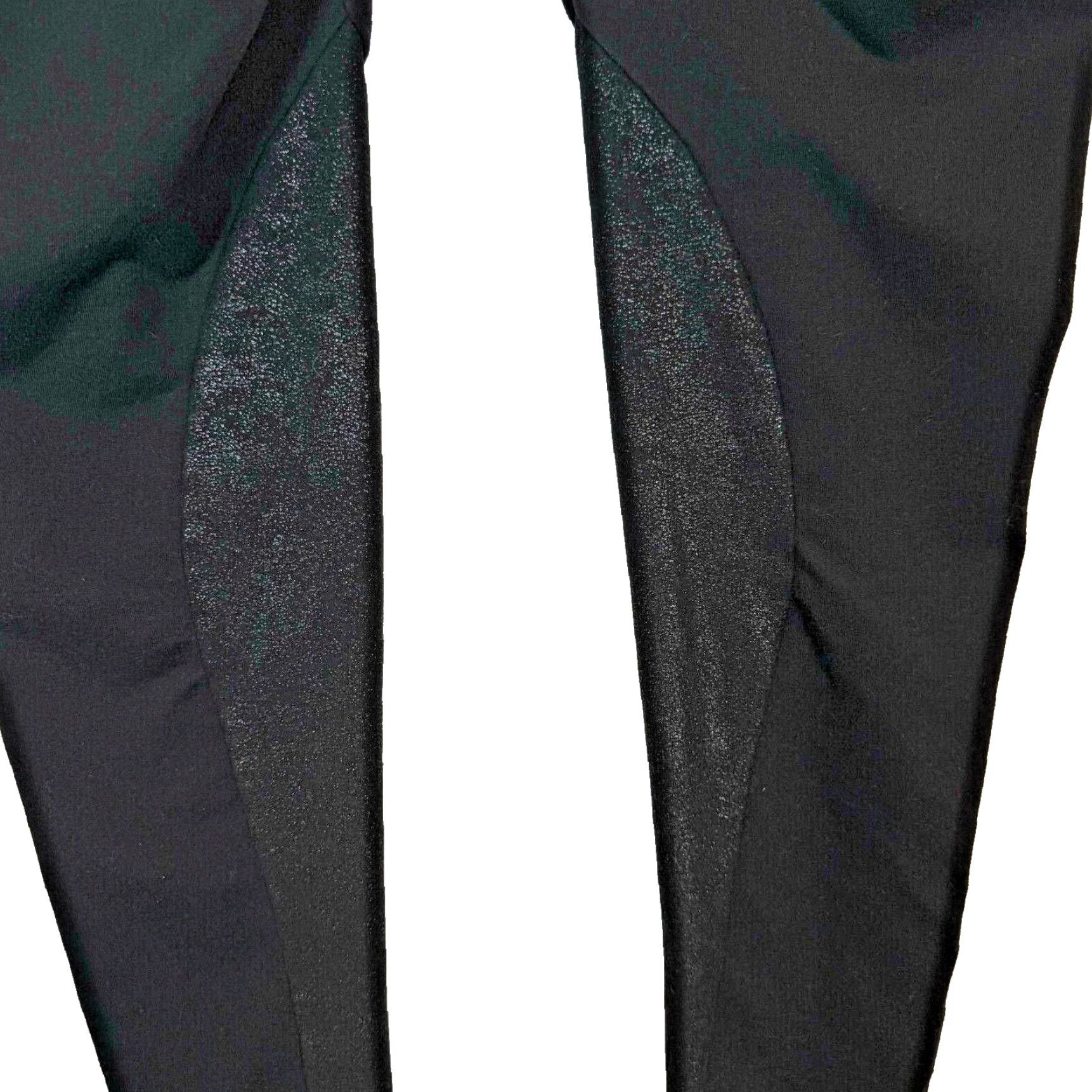 Spanx Spanx Leggings Women 1 Black Glitter High-Waist Elastic Waistband W298 Size 25" / US 0 / IT 36 - 5 Thumbnail