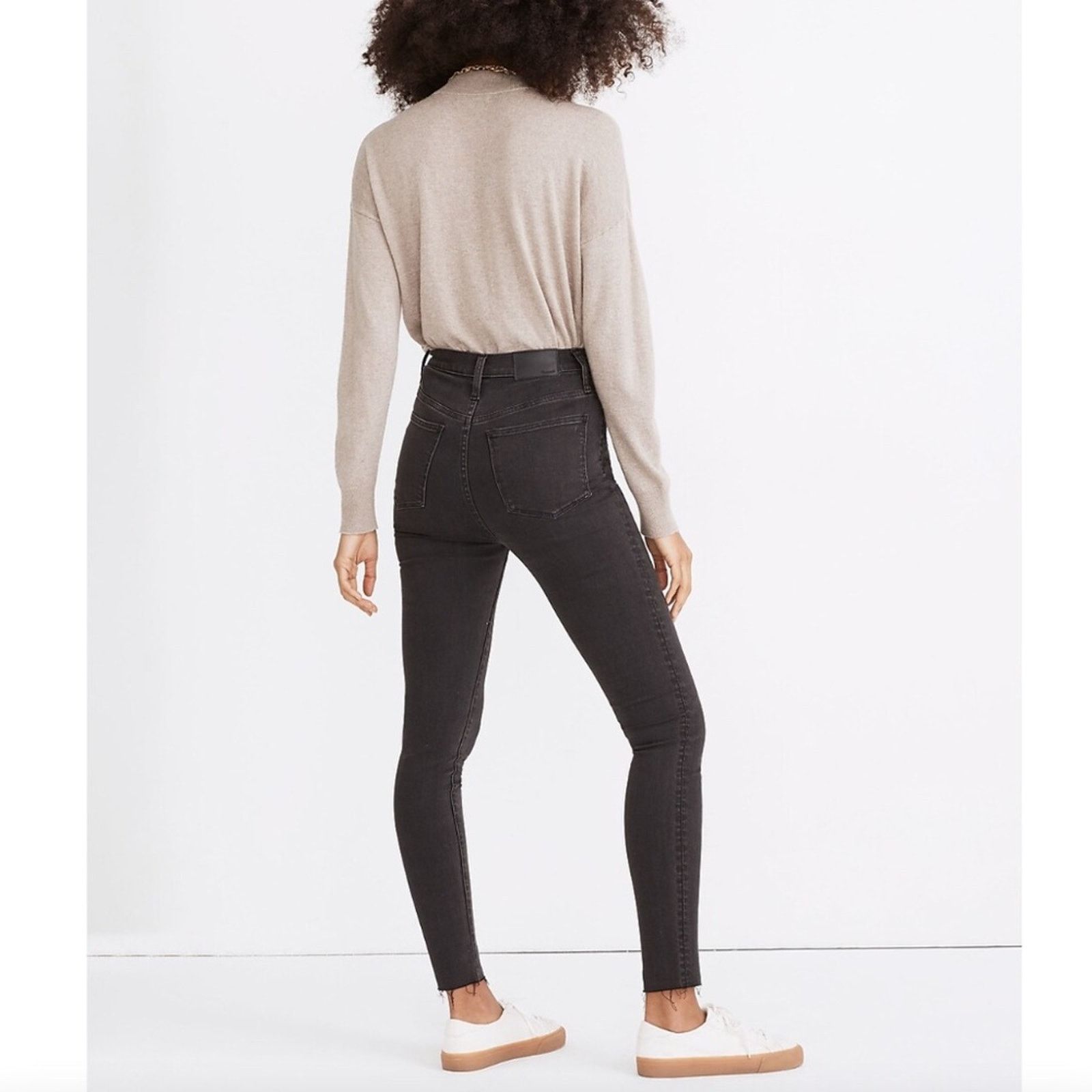 Madewell Madewell 11" High-Rise Skinny Raw Hem Jeans - 25P Size 25" / US 0 / IT 36 - 6 Thumbnail