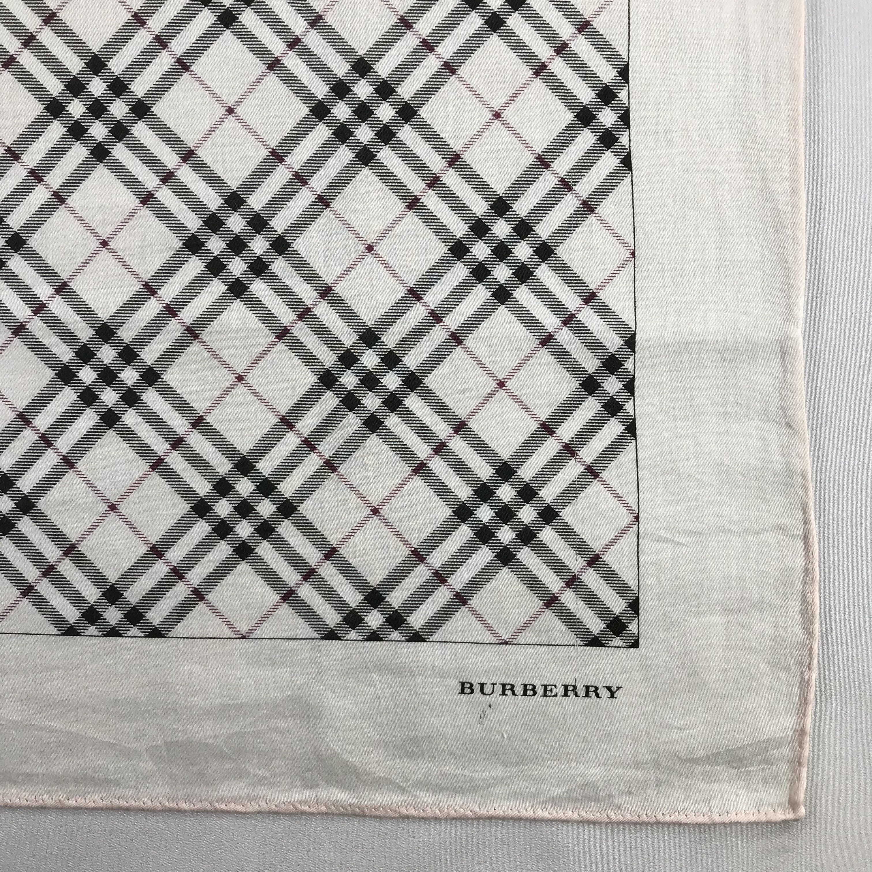 Burberry Burberry Handkerchief / Bandana / Neckerchief C593 Size ONE SIZE - 5 Thumbnail
