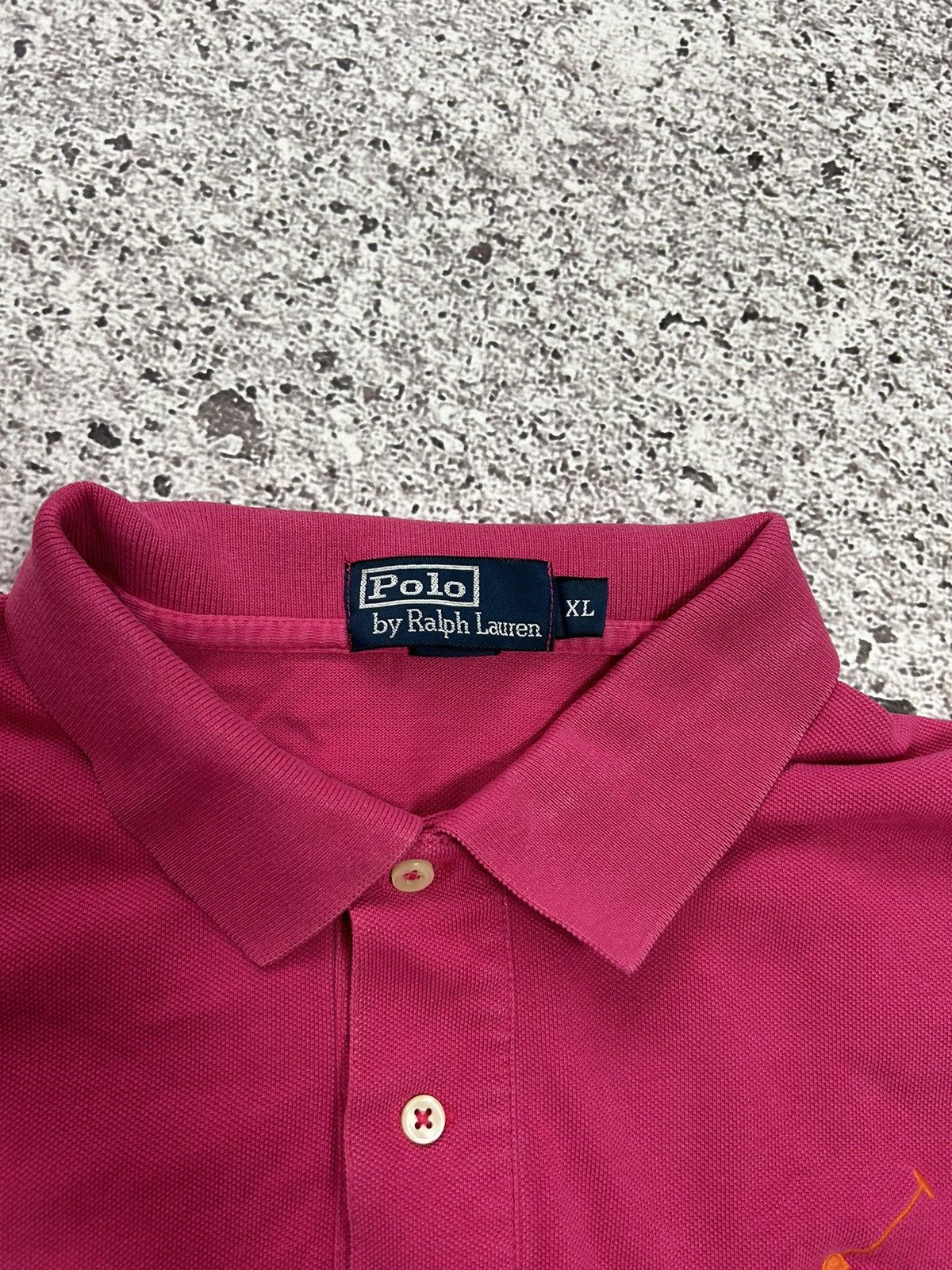 Polo Ralph Lauren × RRL Ralph Lauren × Rugby Ralph Lauren Vintage Polo Ralph Lauren Classic Logo Polo T-Shirt Size US XL / EU 56 / 4 - 6 Thumbnail